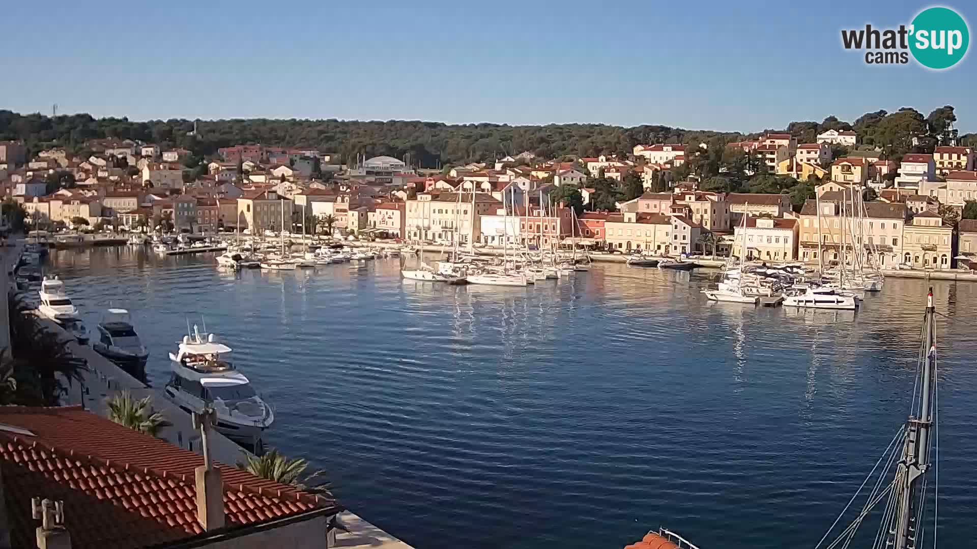 Webcam Mali Lošinj Riva Lošinjskih kapetana