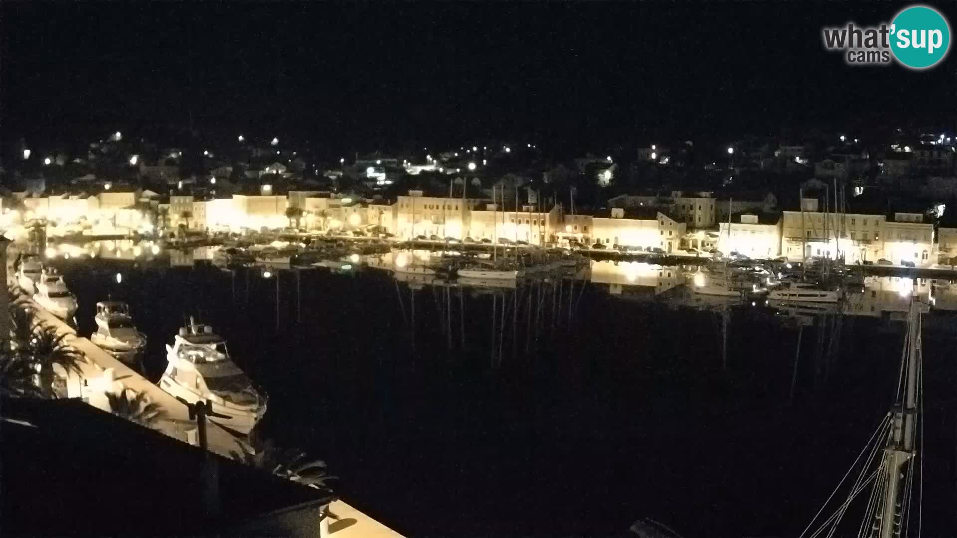 Spletna kamera Mali Lošinj Riva Lošinjskih kapitanov