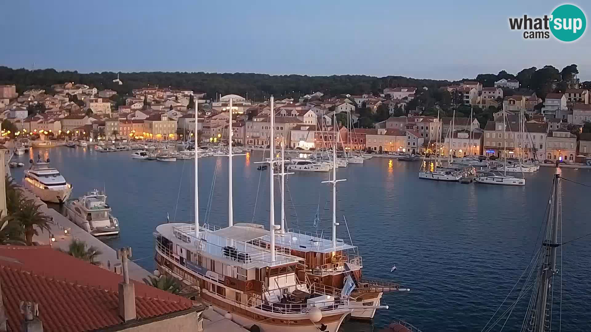 Webcam Mali Lošinj Riva Lošinjskih kapetana