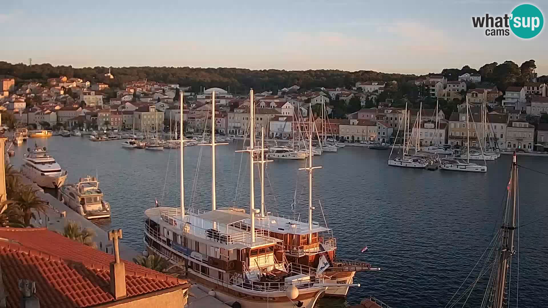 Webcam Live Mali Lošinj – Riva Lošinjskih kapetana