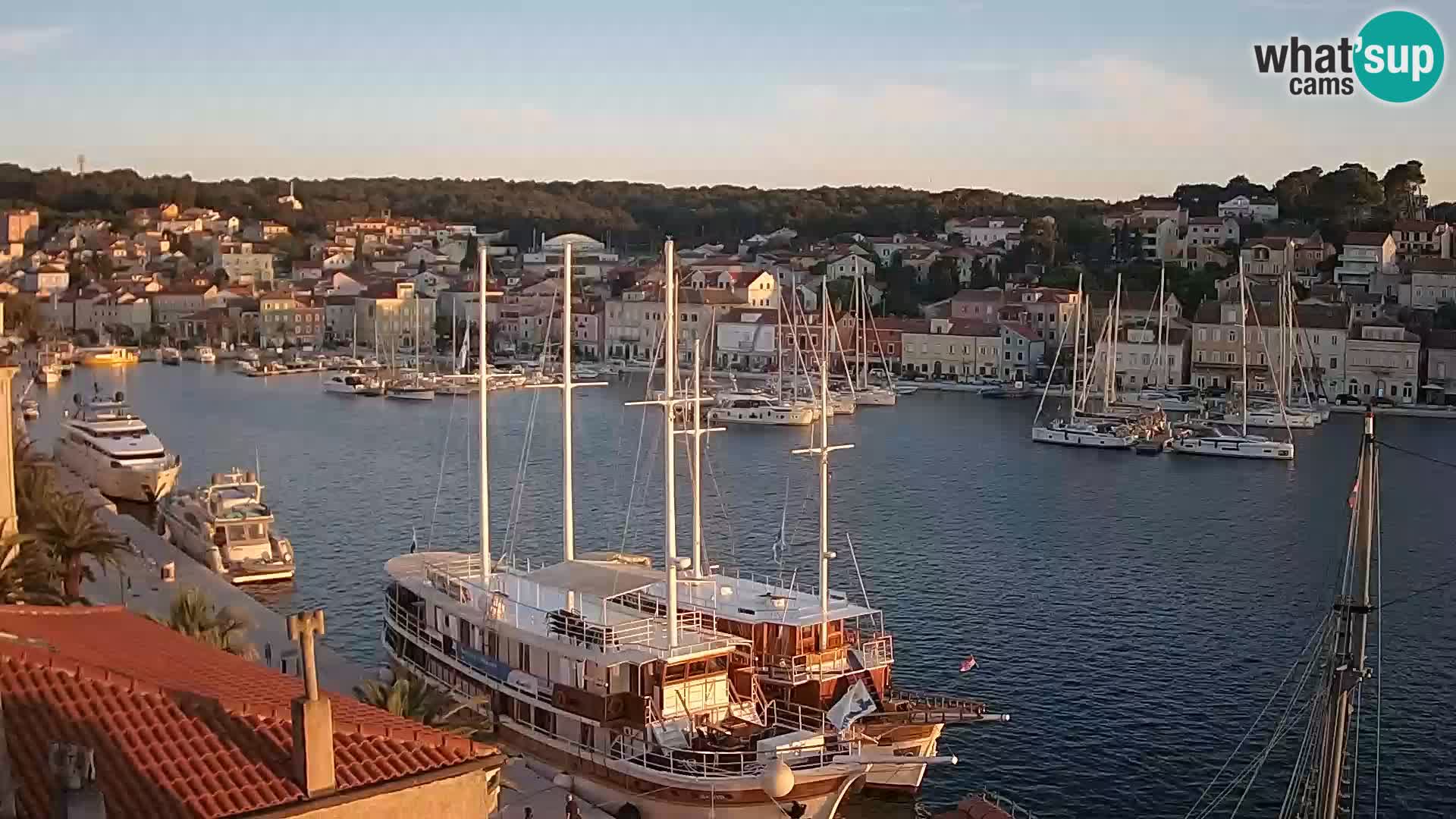 Webkamera Mali Lošinj Riva Lošinjskih kapetana