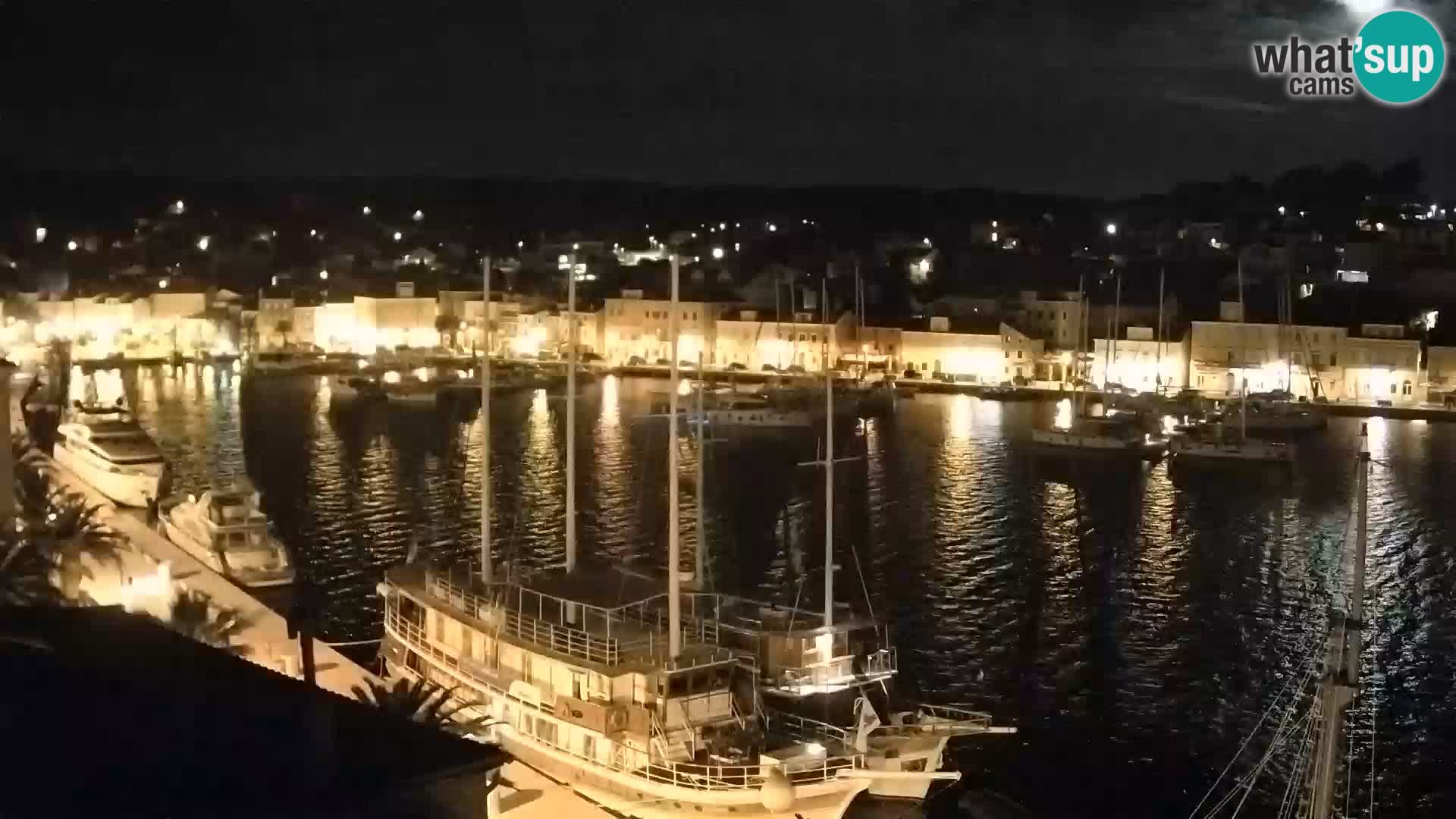 Webkamera Mali Lošinj Riva Lošinjskih kapetana