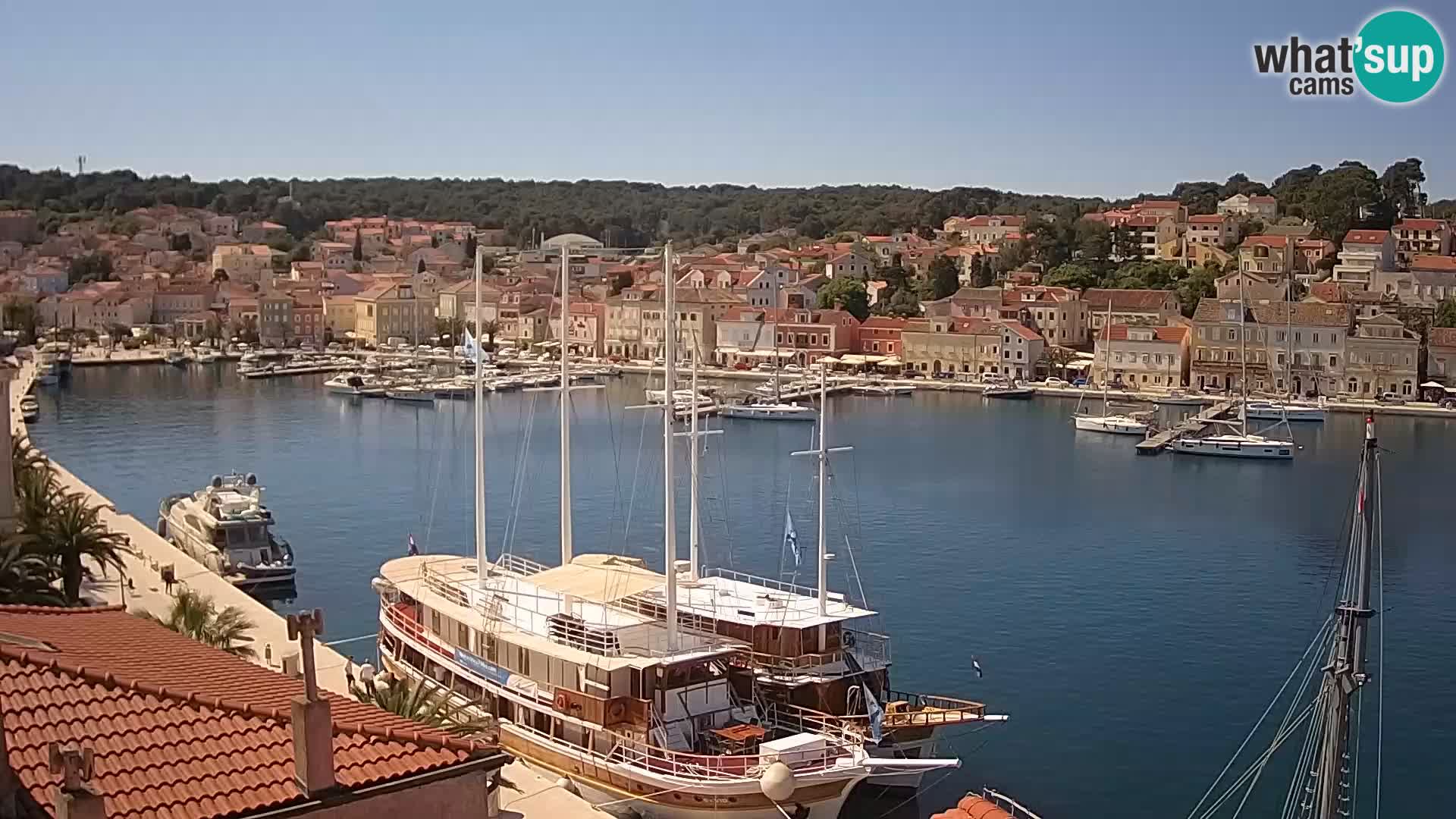 Webcam Live – Mali Lošinj – Riva Lošinjskih kapetana