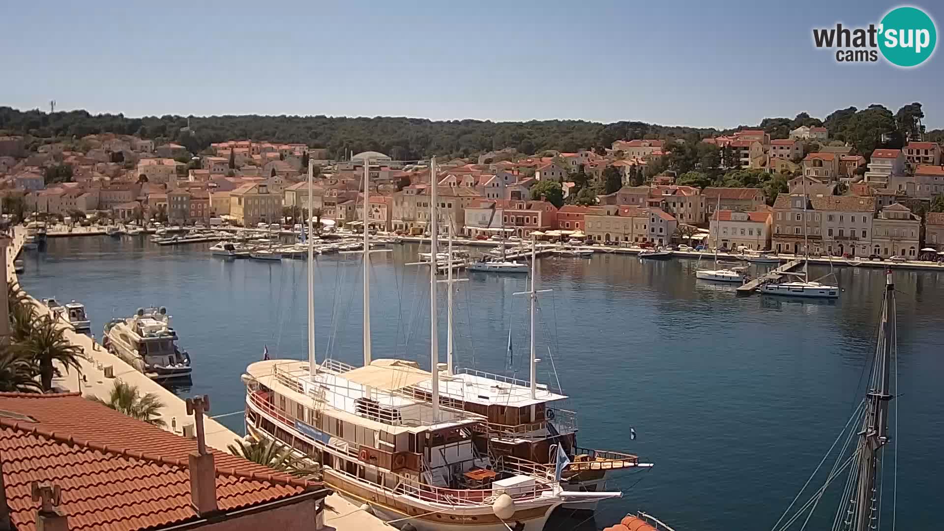 Webcam Live – Mali Lošinj – Riva Lošinjskih kapetana