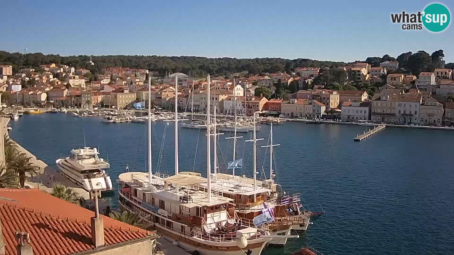 Webcam Live – Mali Lošinj – Riva Lošinjskih kapetana