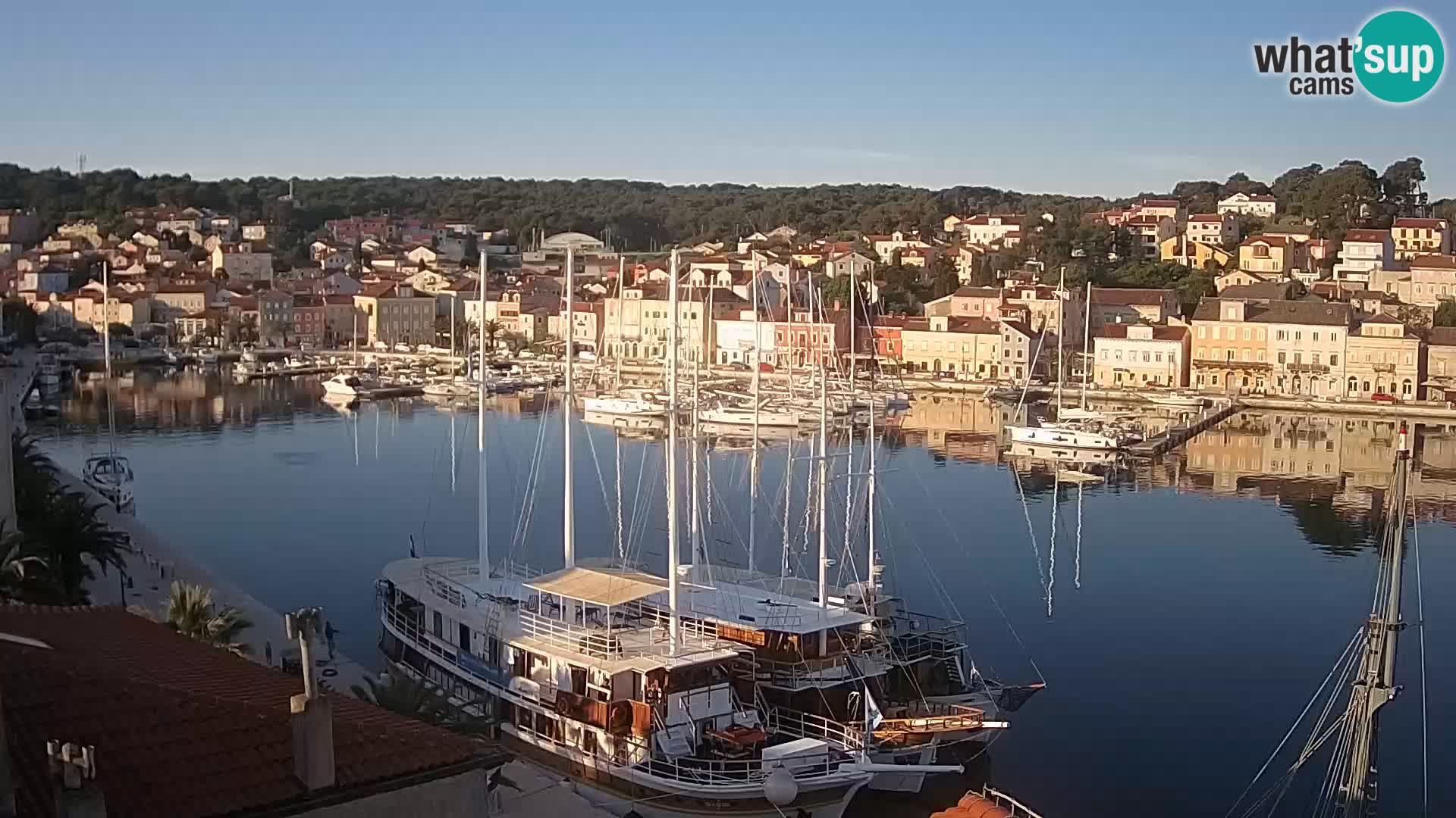 Webcam Mali Lošinj Riva Lošinjskih kapetana