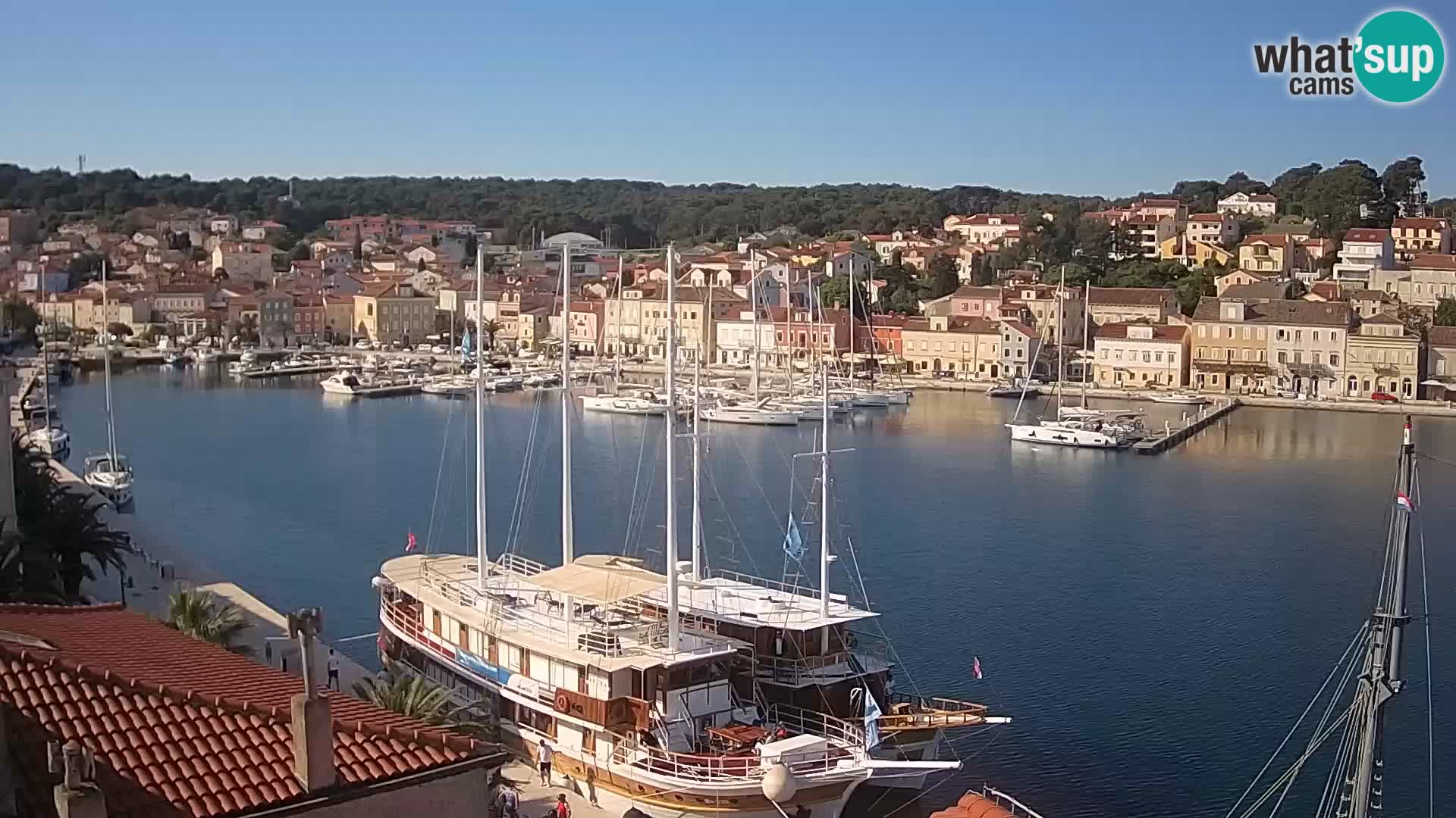 Webcam live – Lussinpiccolo – Riva dei capitani di Lussinpiccolo