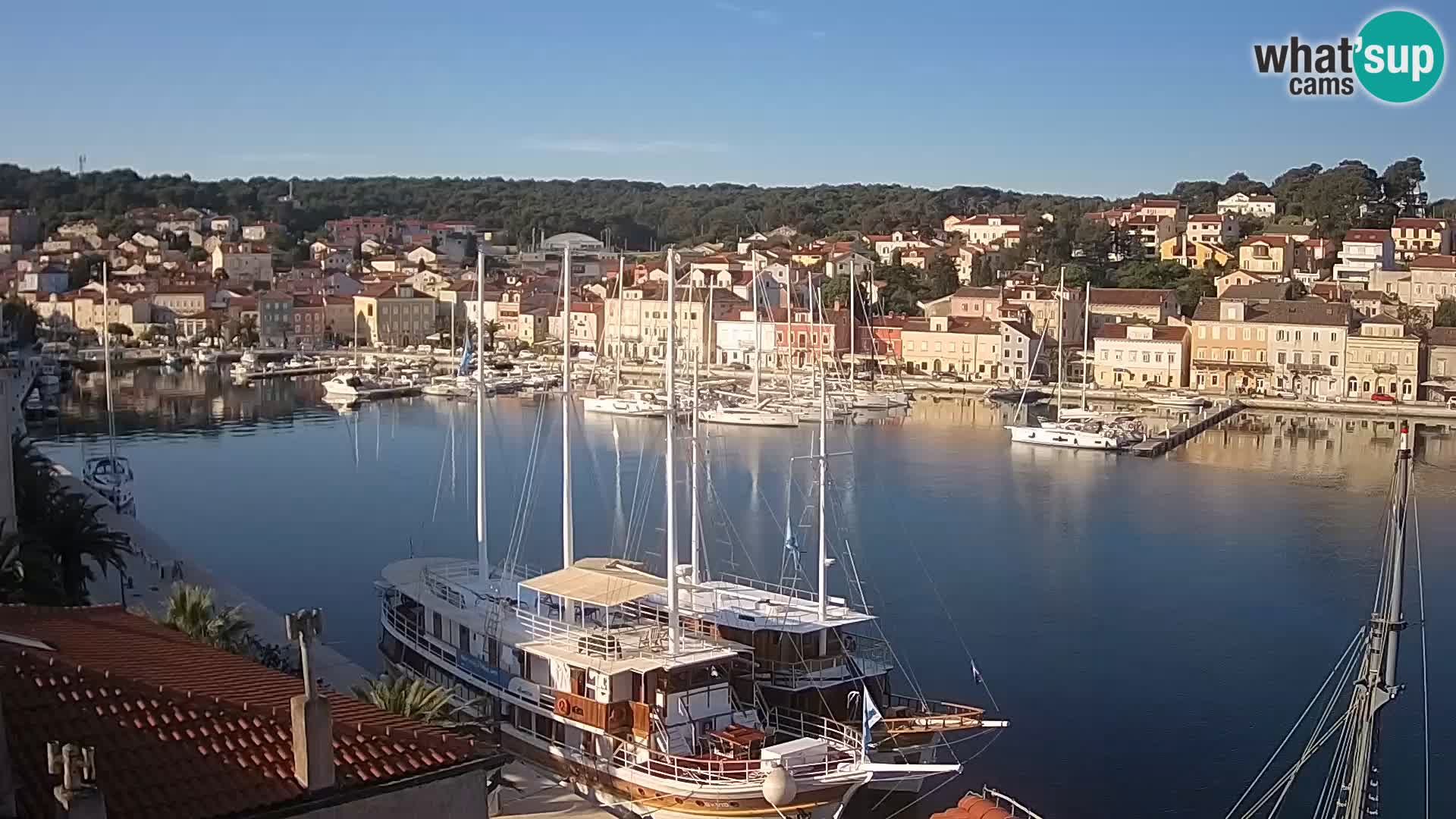 Webcam Live Mali Lošinj – Riva Lošinjskih kapetana