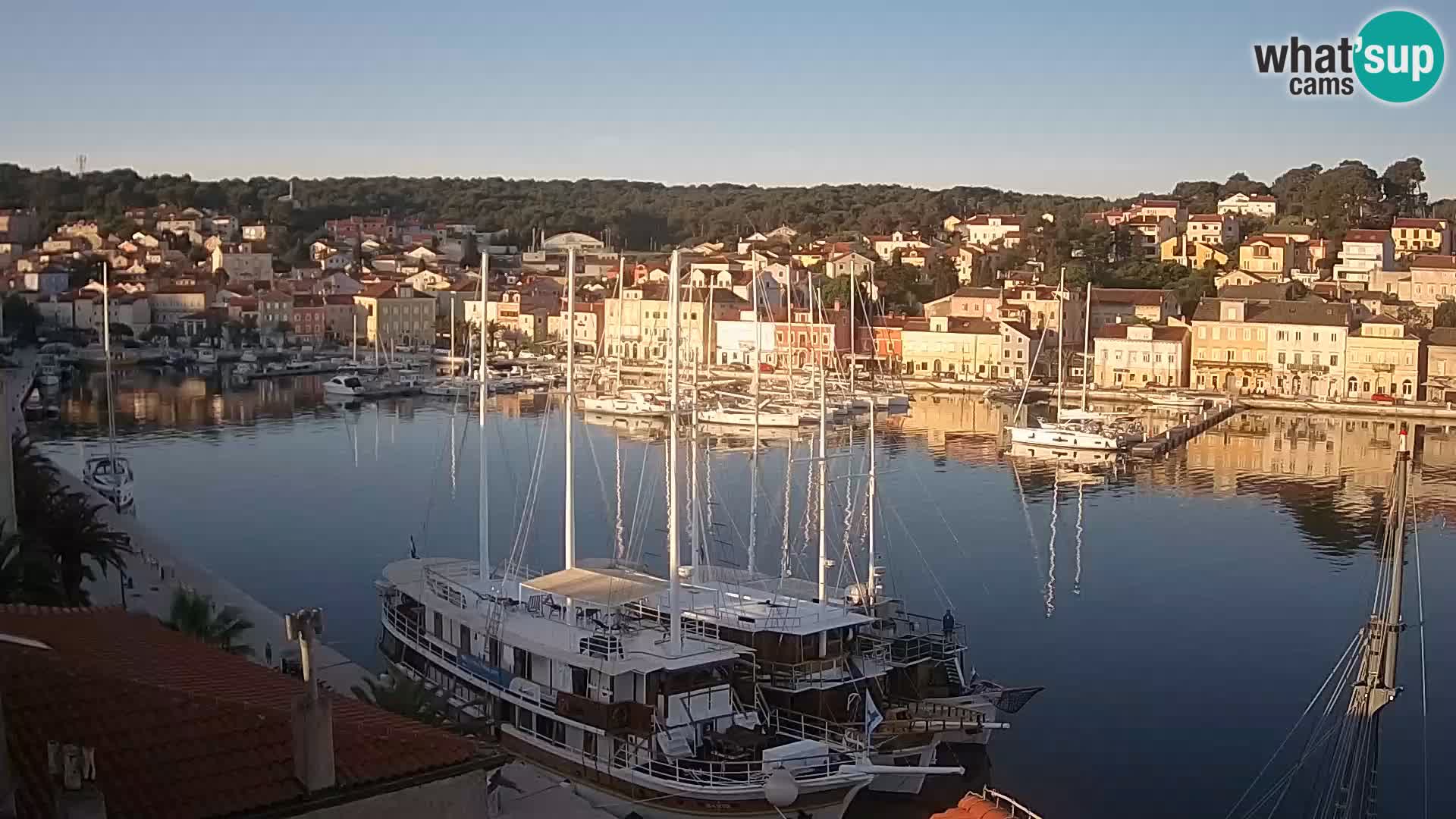 Webcam Live Mali Lošinj – Riva Lošinjskih kapetana