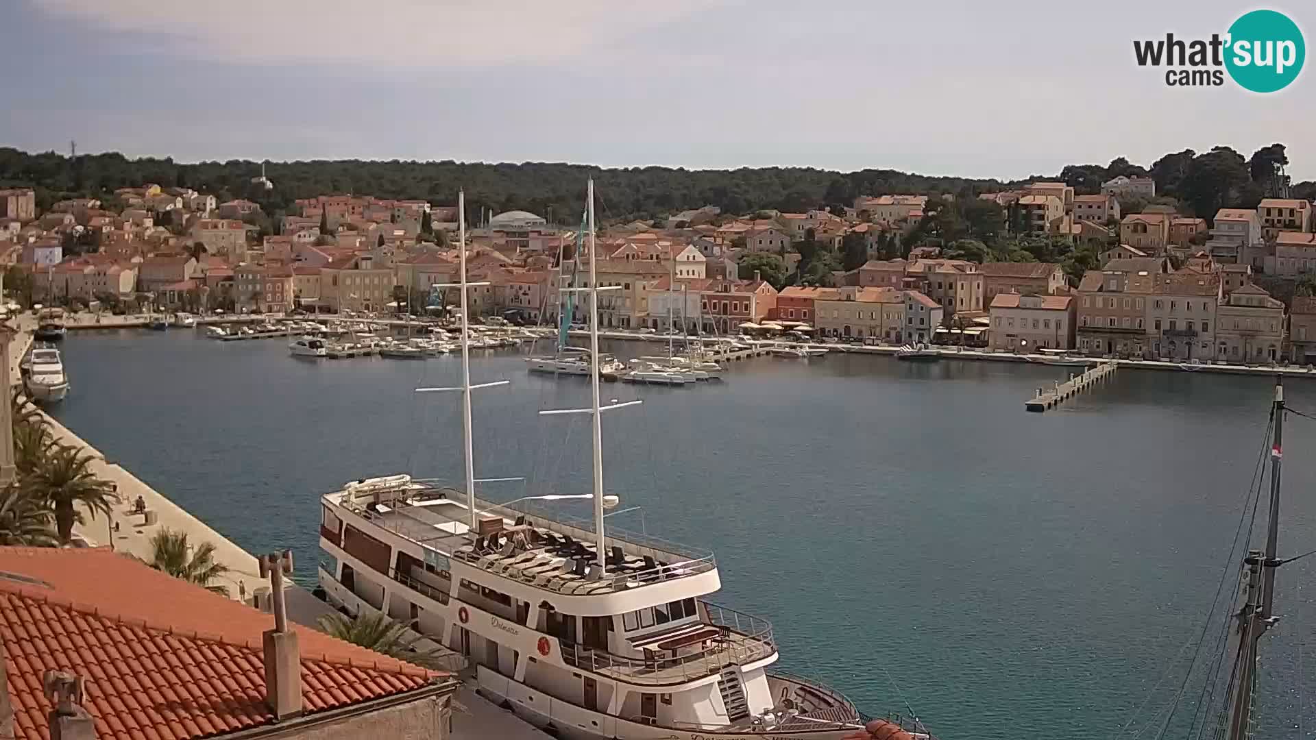 Webcam Mali Lošinj Riva Lošinjskih kapetana