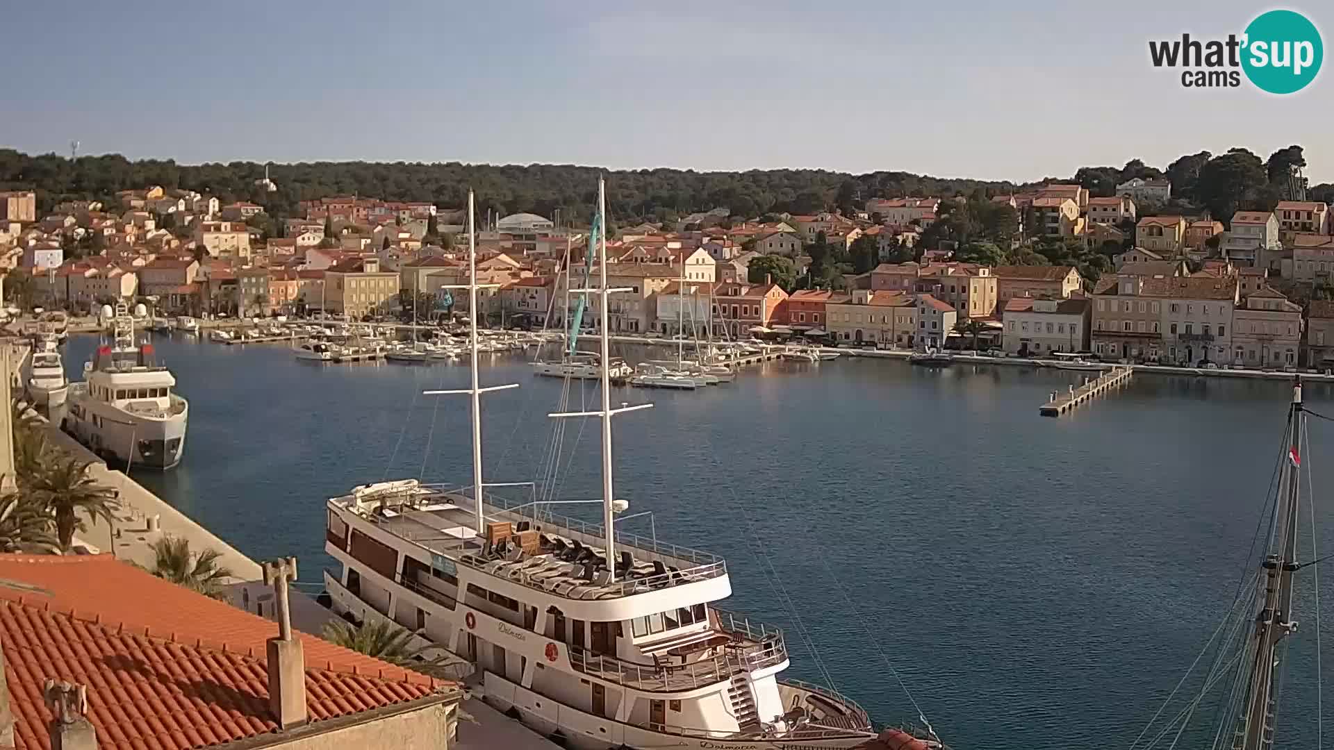 Webcam Live – Mali Lošinj – Riva Lošinjskih kapetana