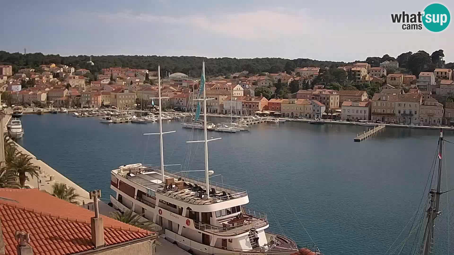 Webcam Live – Mali Lošinj – Riva Lošinjskih kapetana