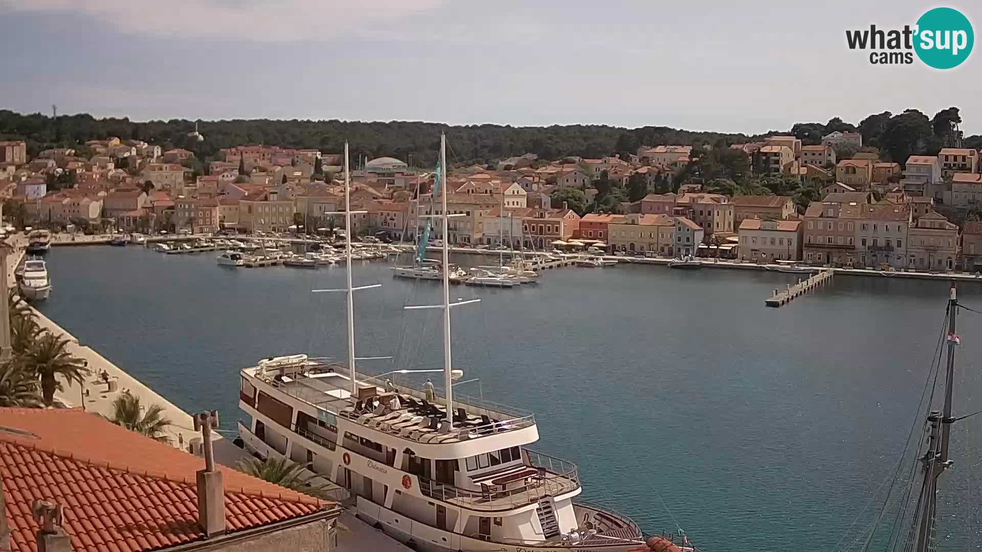 Webcam Live – Mali Lošinj – Riva Lošinjskih kapetana