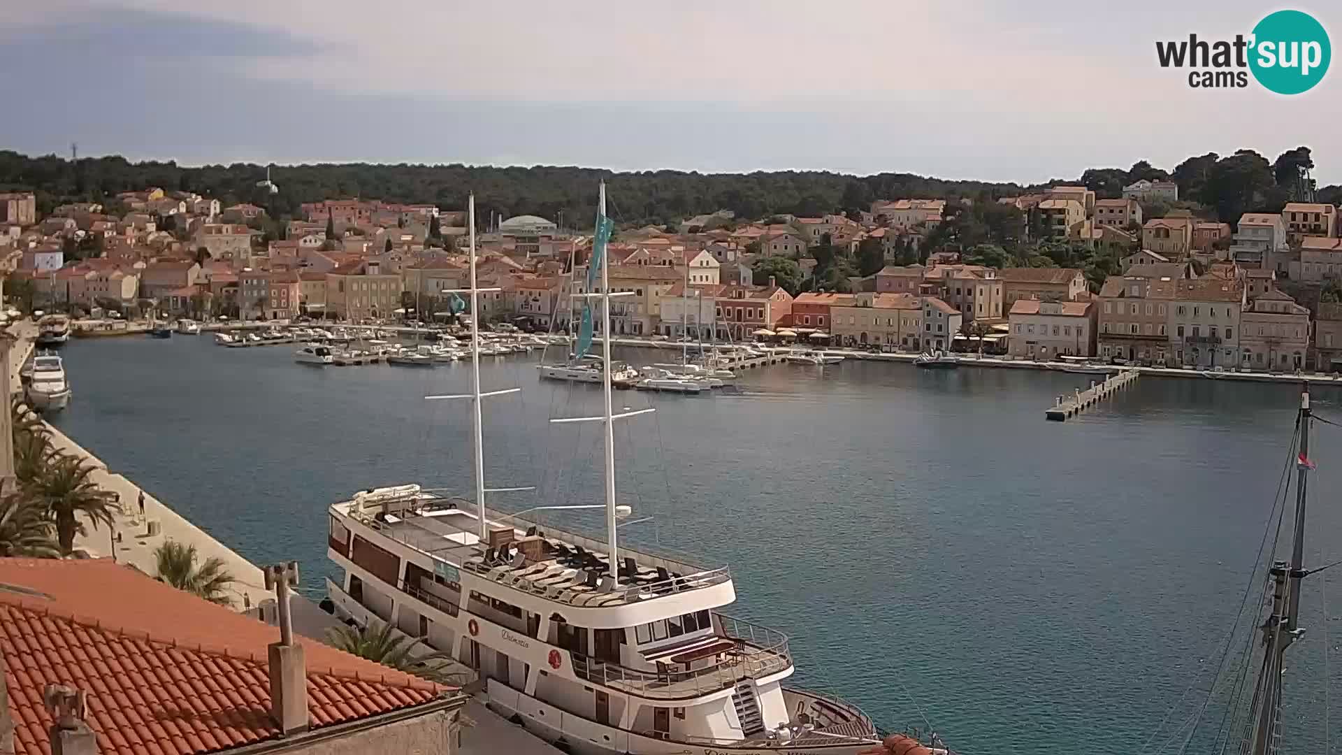 Webcam Live – Mali Lošinj – Riva Lošinjskih kapetana