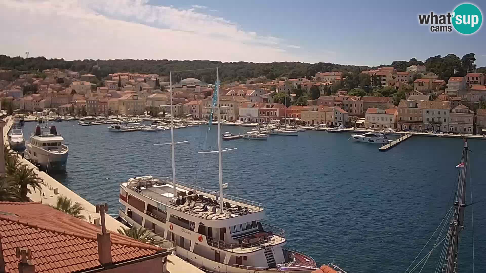 Webkamera Mali Lošinj Riva Lošinjskih kapetana