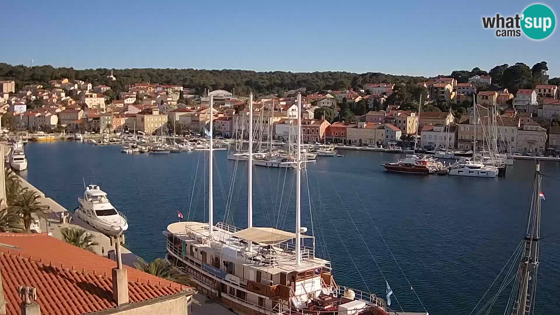Webkamera Mali Lošinj Riva Lošinjskih kapetana