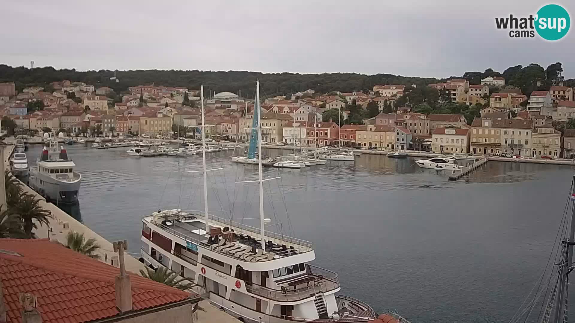 Webcam live – Lussinpiccolo – Riva dei capitani di Lussinpiccolo