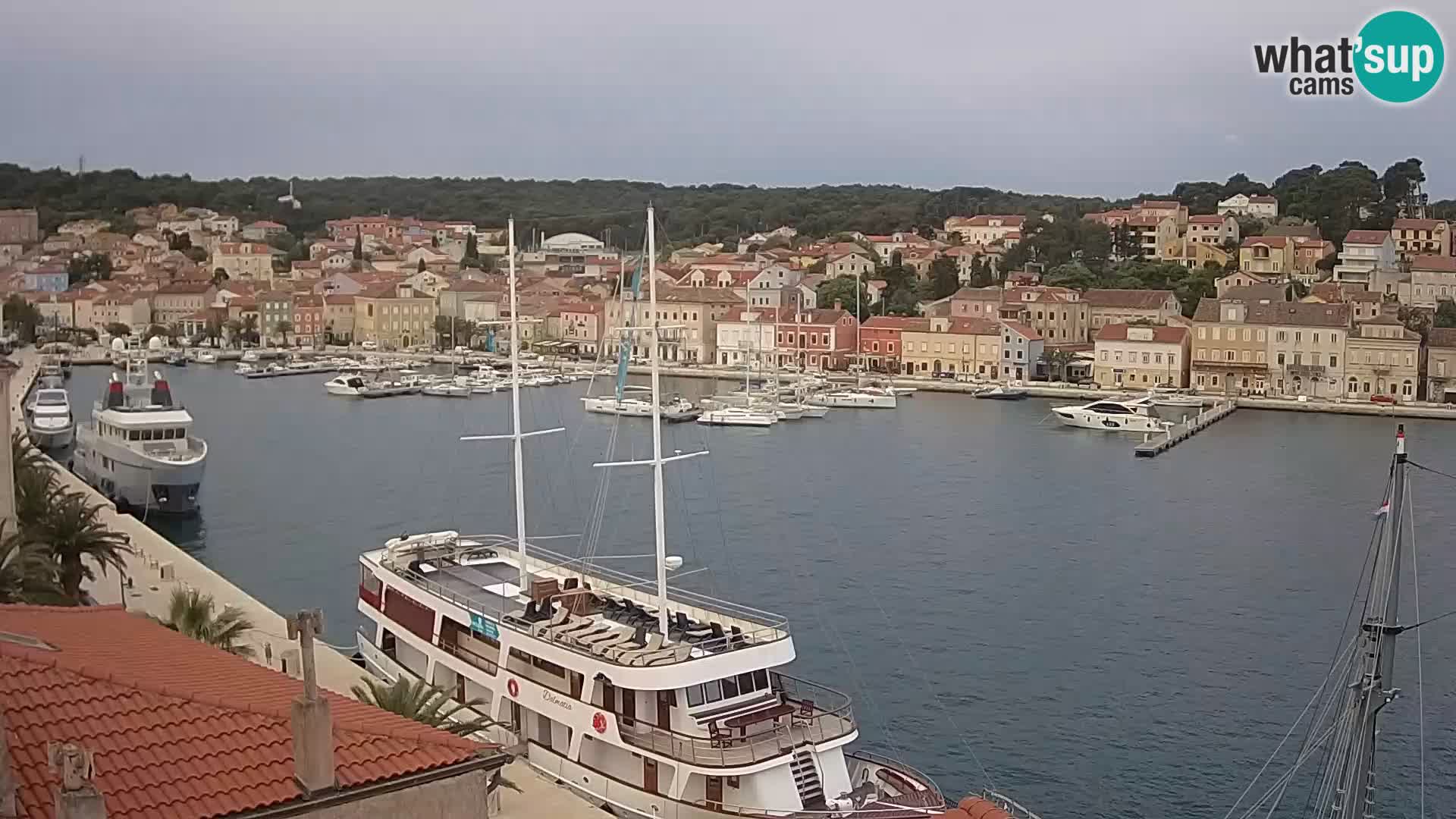 Webkamera Mali Lošinj Riva Lošinjskih kapetana