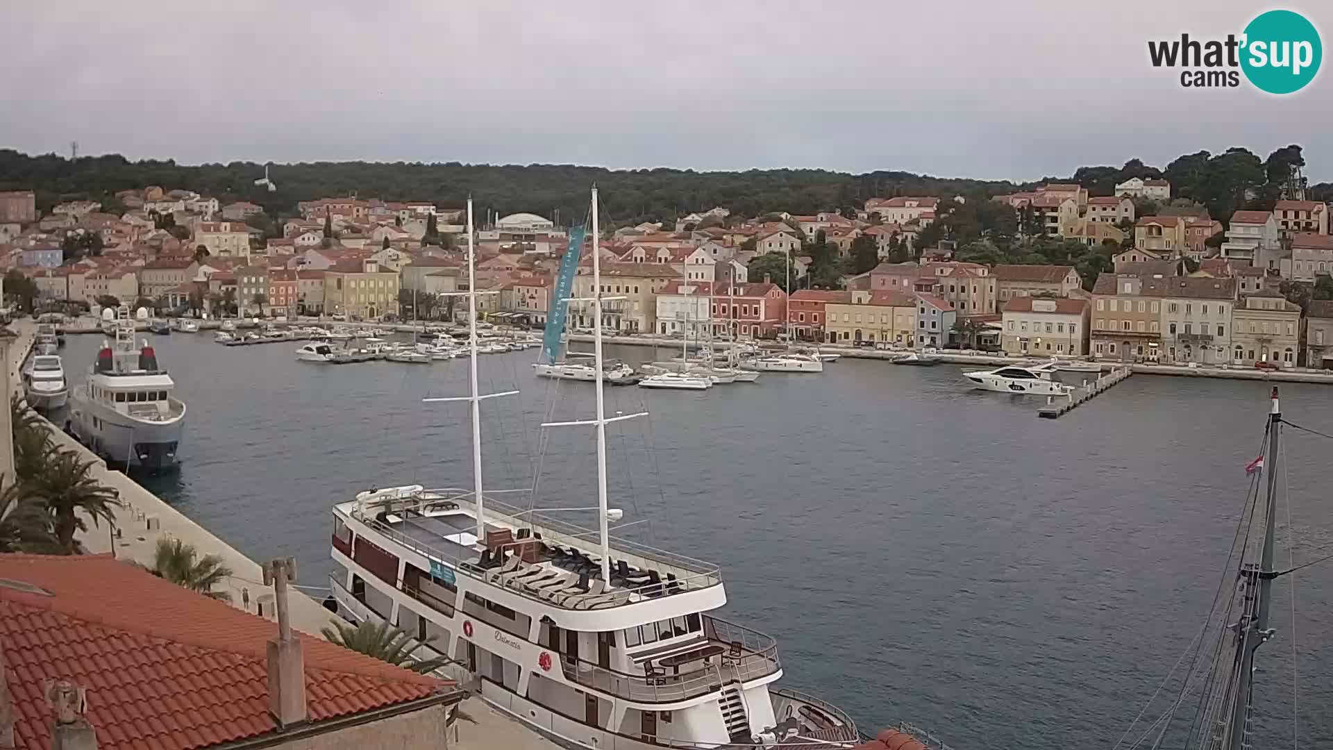 Webkamera Mali Lošinj Riva Lošinjskih kapetana