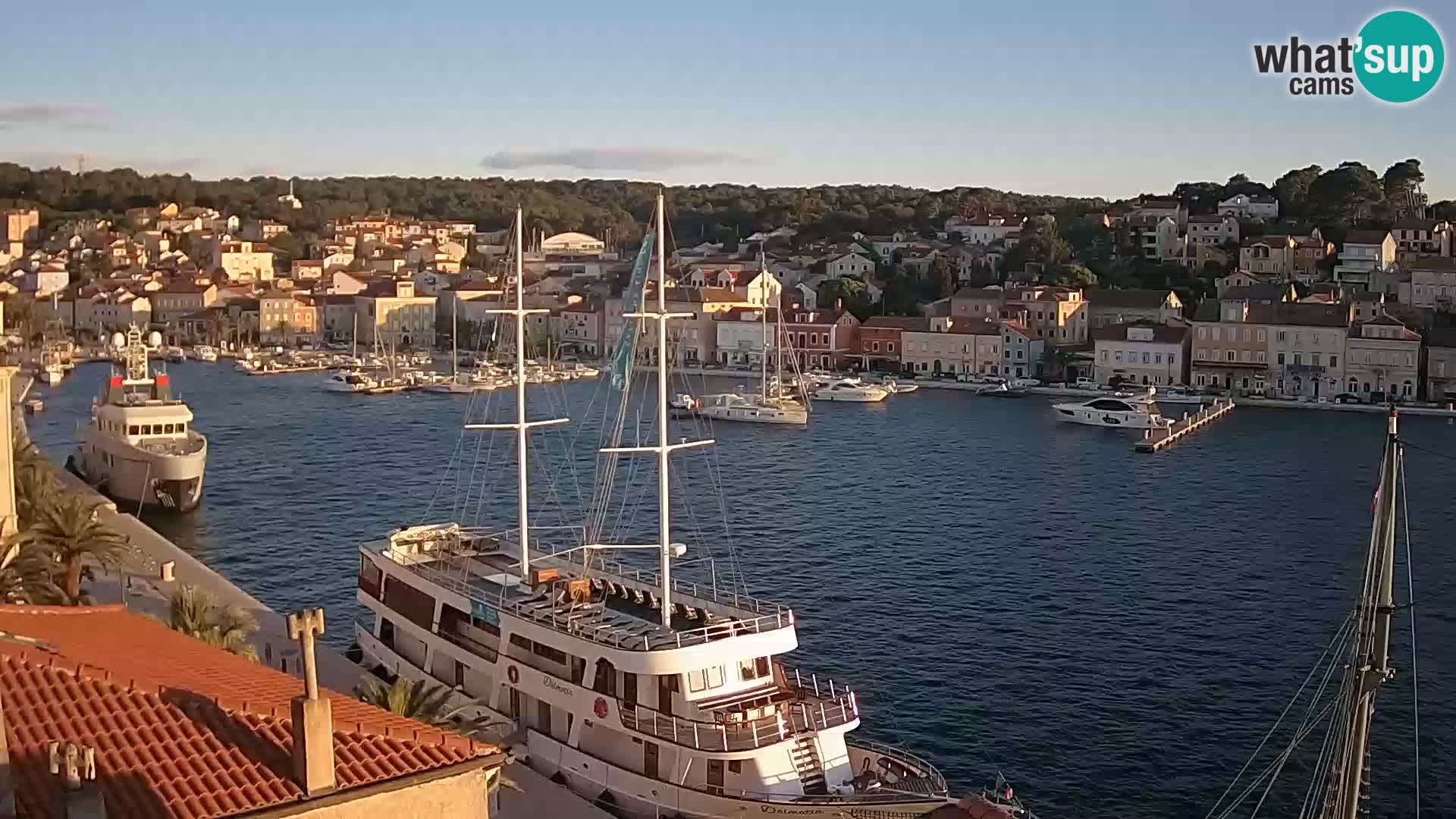 Webcam Mali Lošinj Riva Lošinjskih kapetana