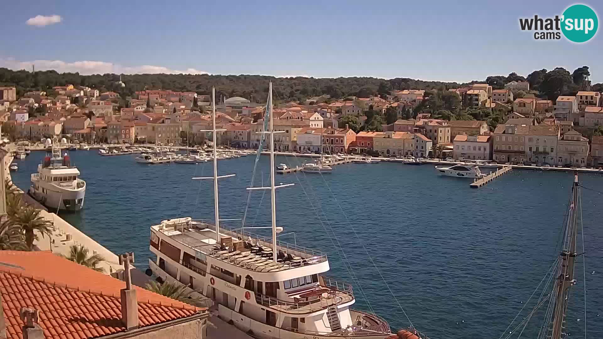 Webcam Live – Mali Lošinj – Riva Lošinjskih kapetana