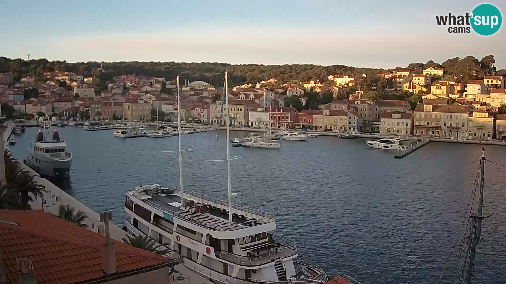 Webcam Mali Lošinj Riva Lošinjskih kapetana