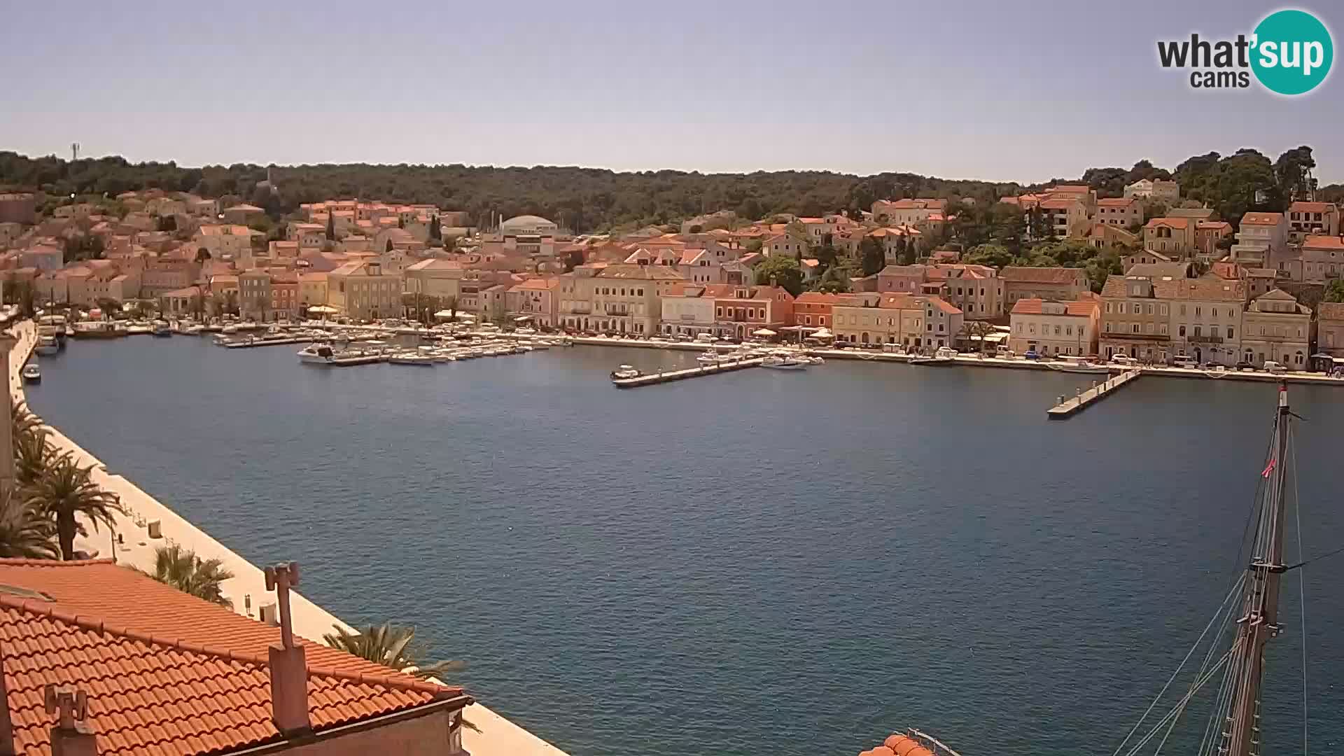 Webcam Mali Lošinj Riva Lošinjskih kapetana