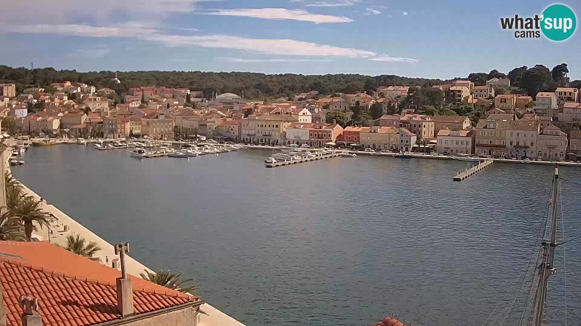 Webcam Live – Mali Lošinj – Riva Lošinjskih kapetana