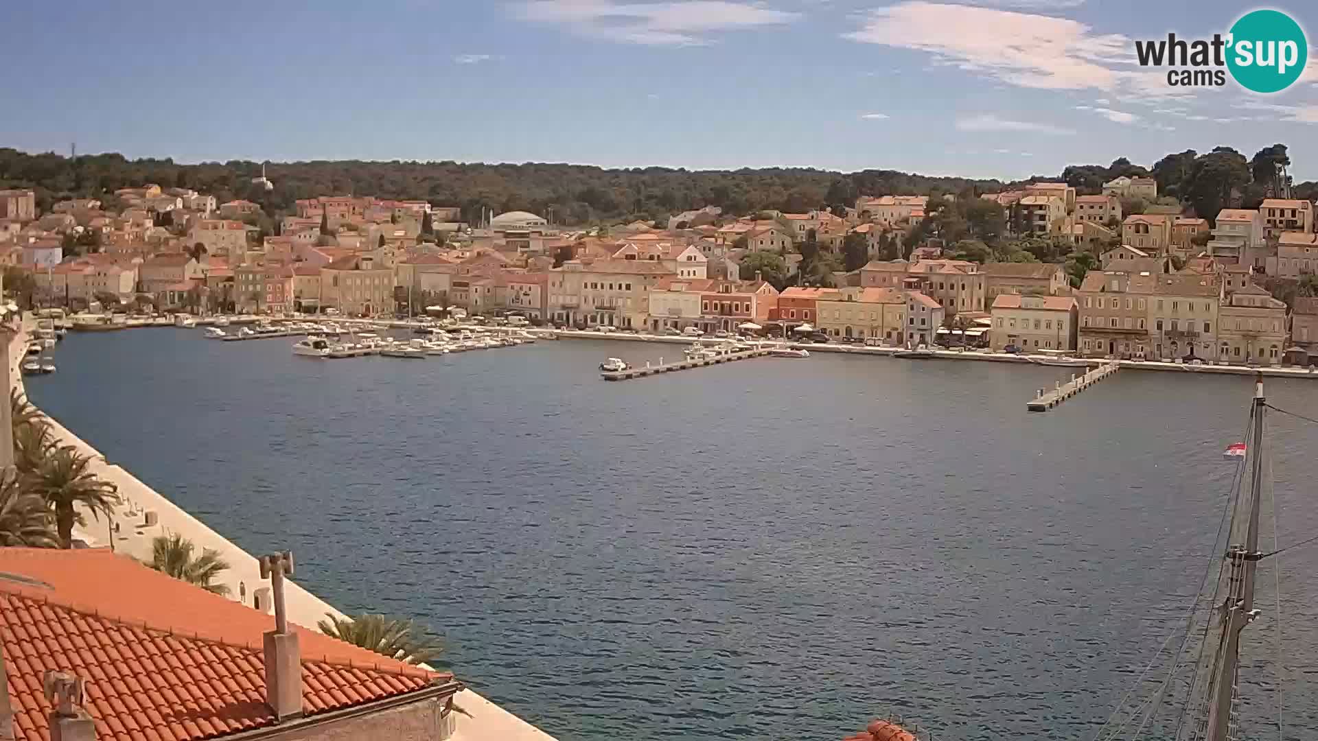 Spletna kamera – Mali Lošinj – Riva Lošinjskih kapitanov