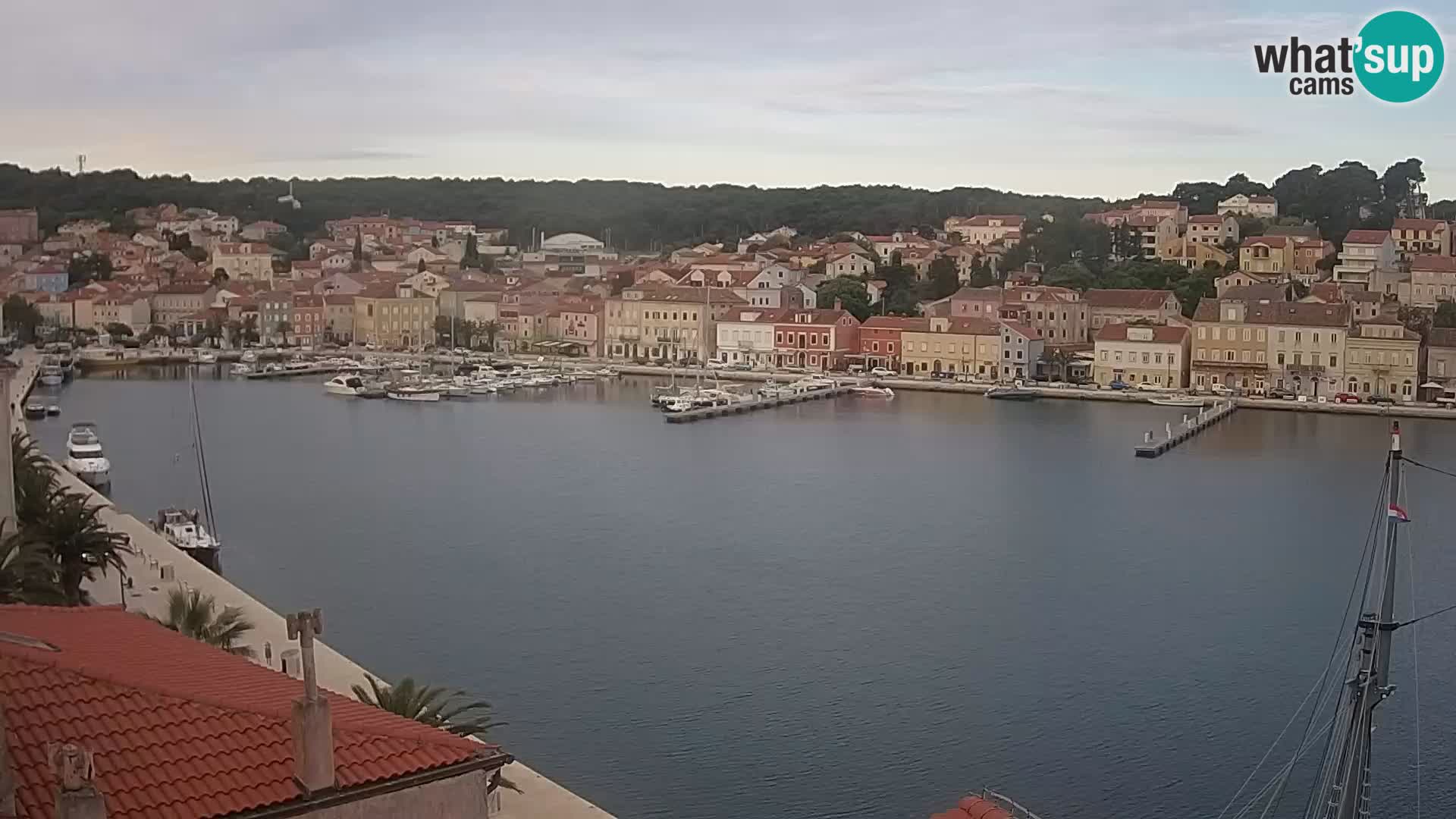 Webcam Live – Mali Lošinj – Riva Lošinjskih kapetana