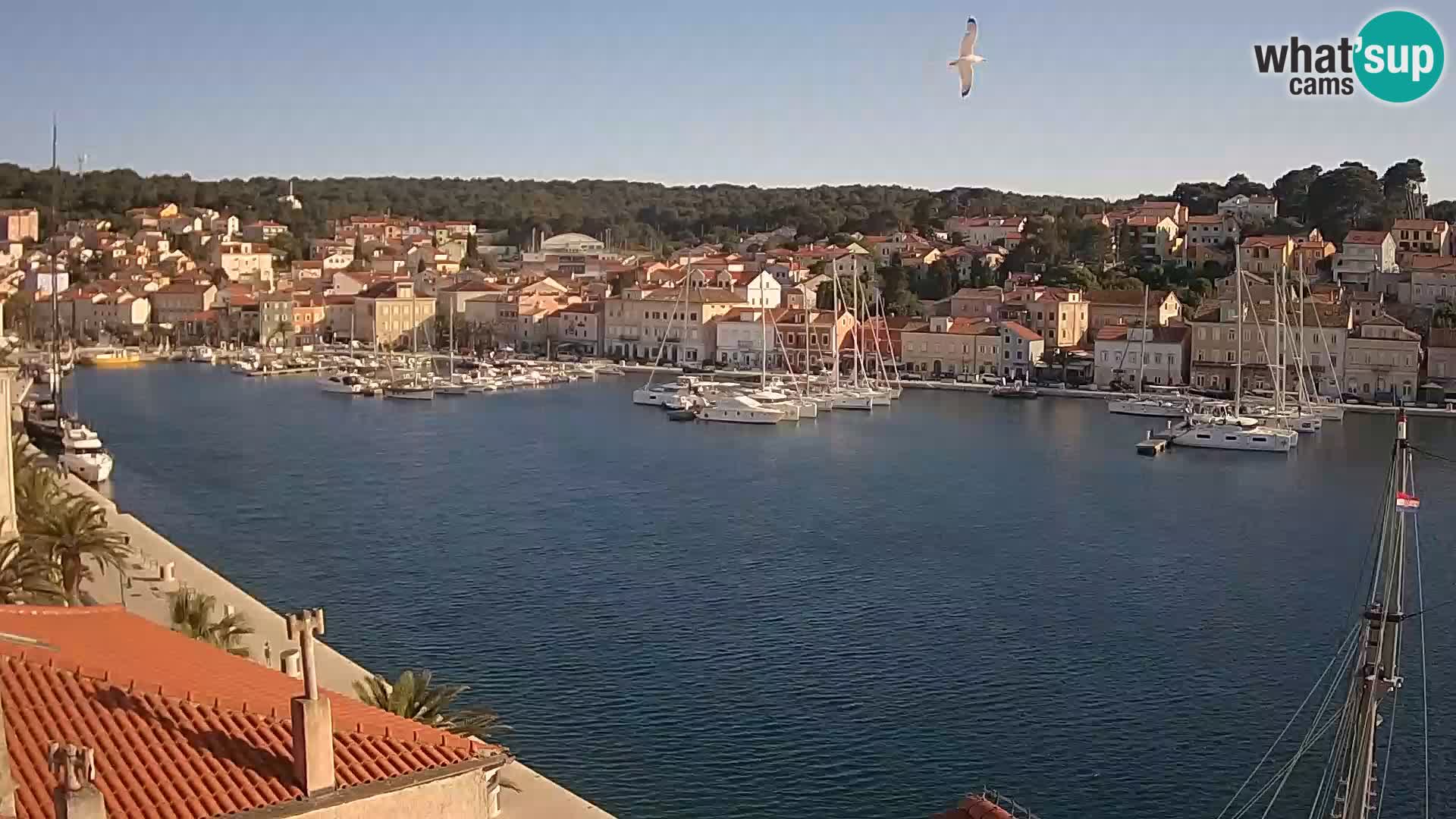 Webcam Live – Mali Lošinj – Riva Lošinjskih kapetana