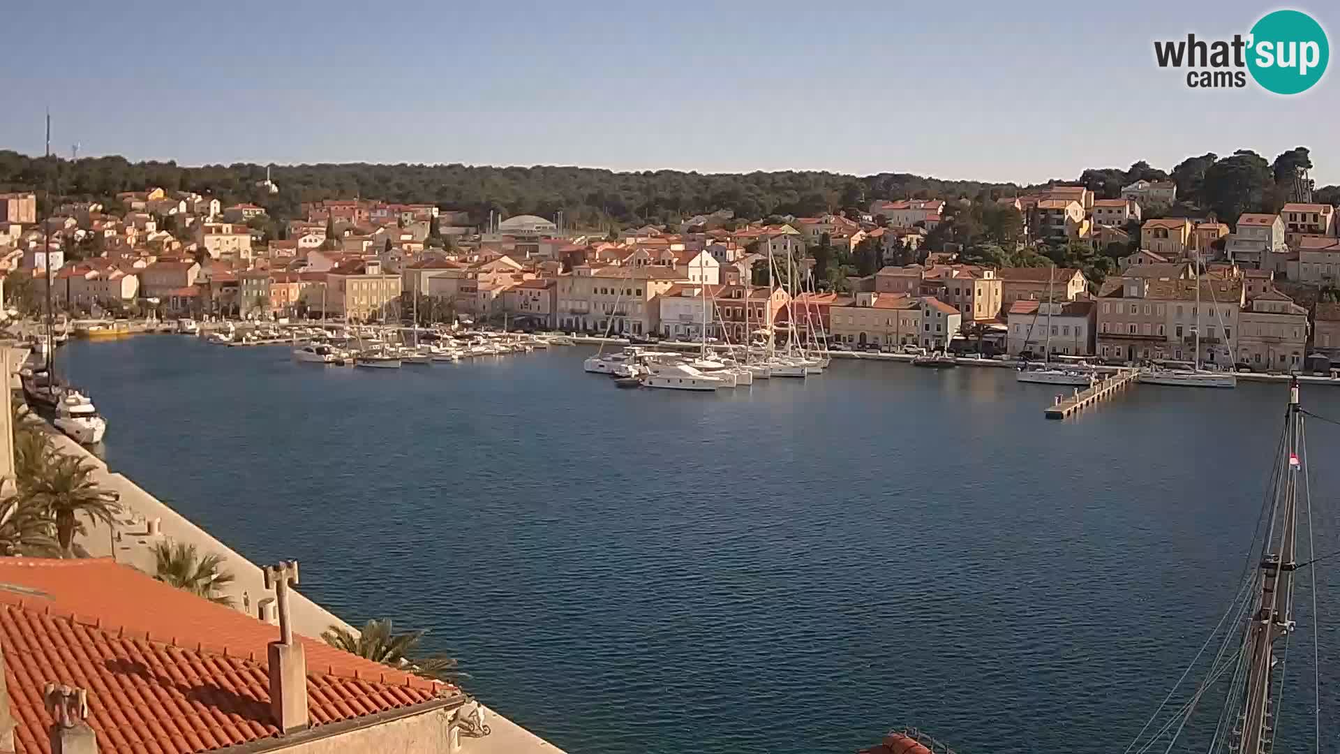 Webcam Live – Mali Lošinj – Riva Lošinjskih kapetana