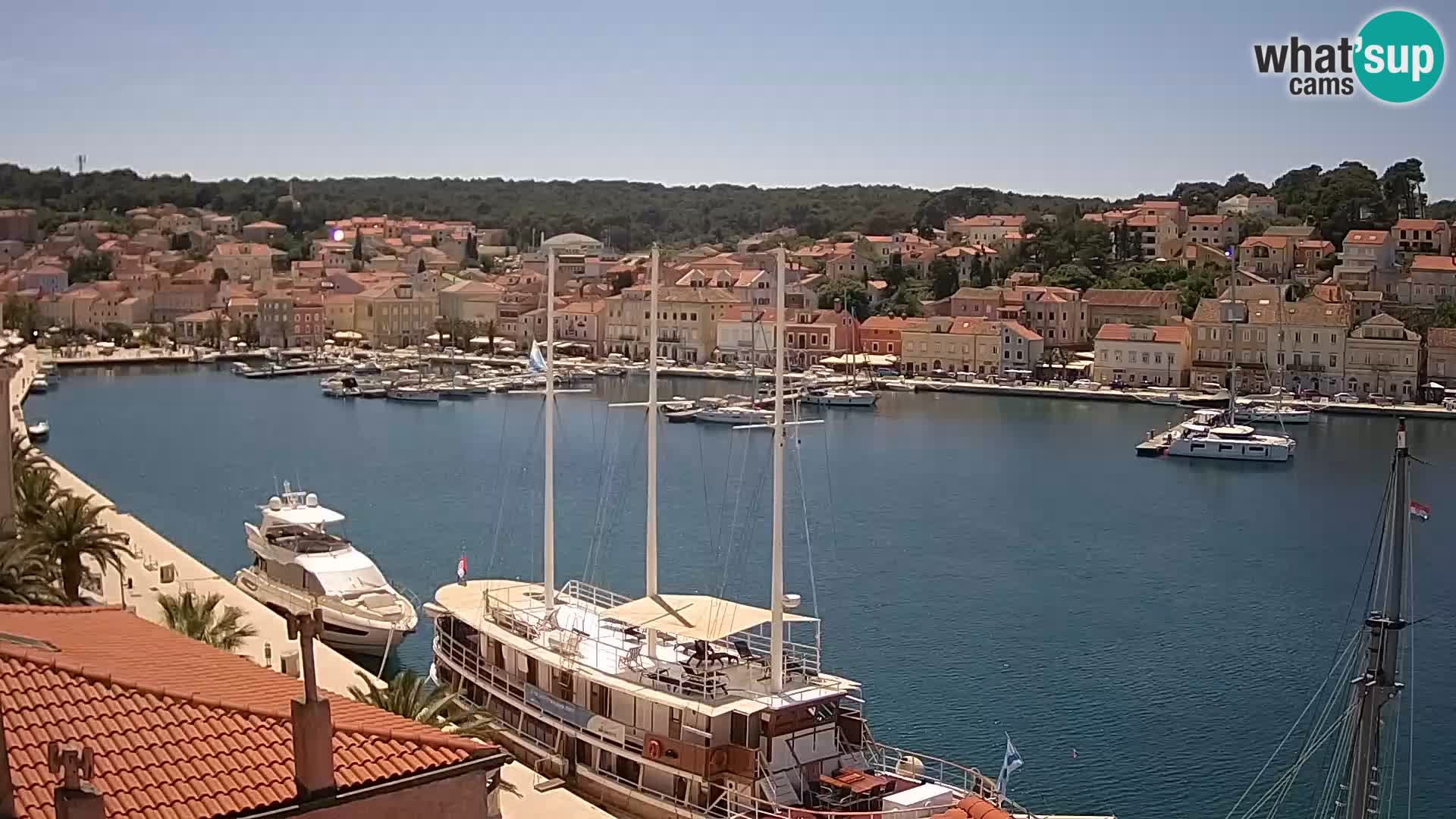 Webcam Live Mali Lošinj – Riva Lošinjskih kapetana