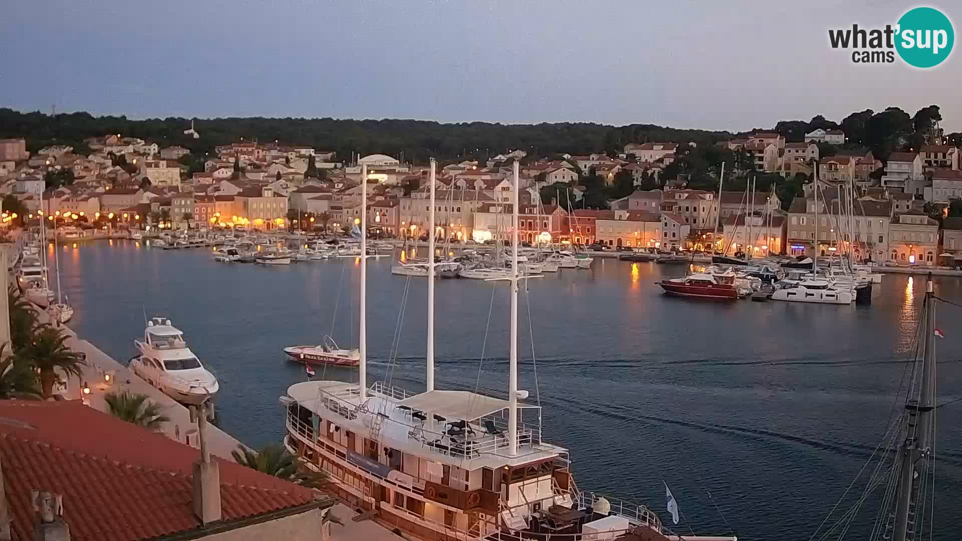 Webcam Live Mali Lošinj – Riva Lošinjskih kapetana