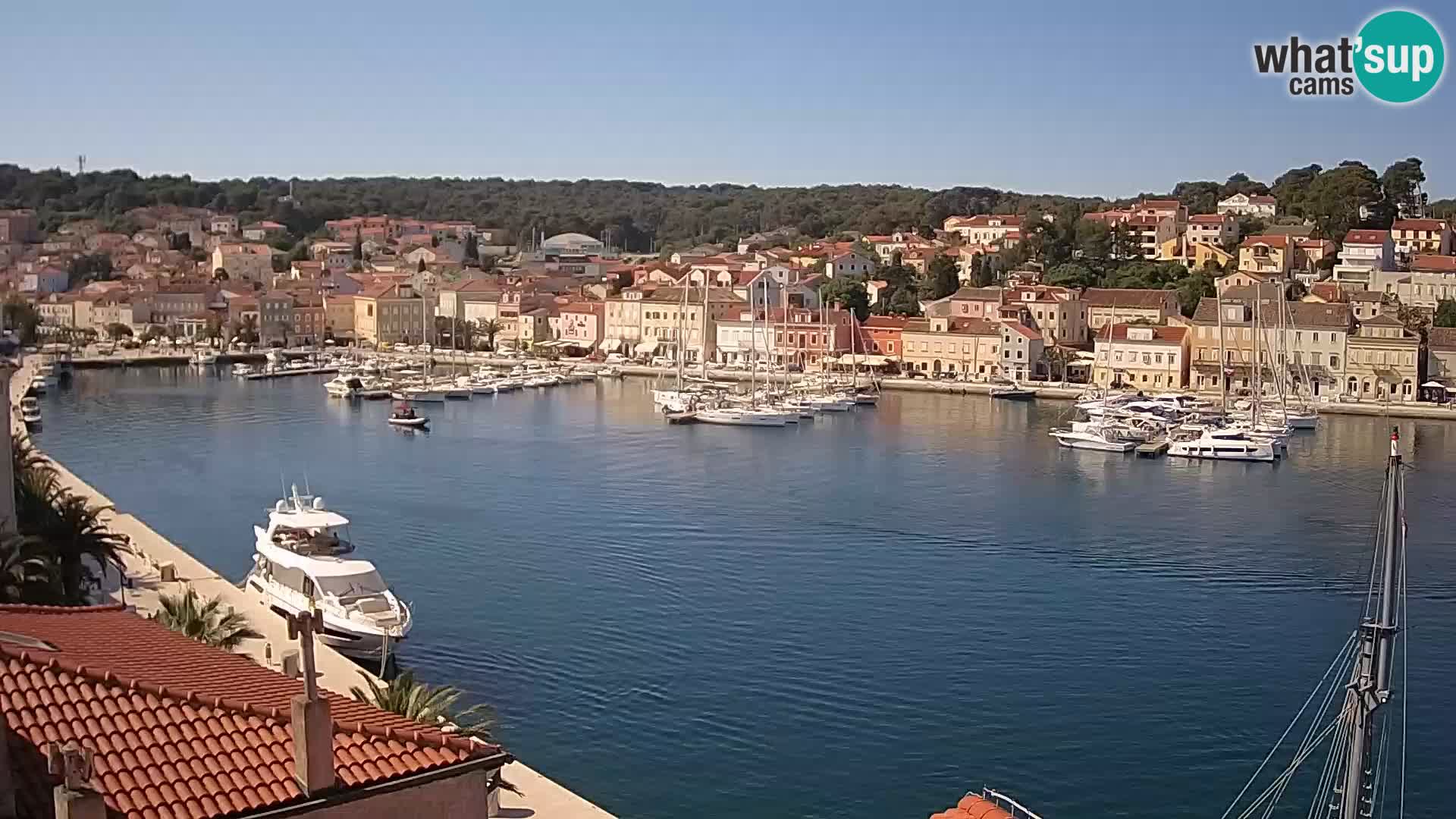 Webcam Live Mali Lošinj – Riva Lošinjskih kapetana