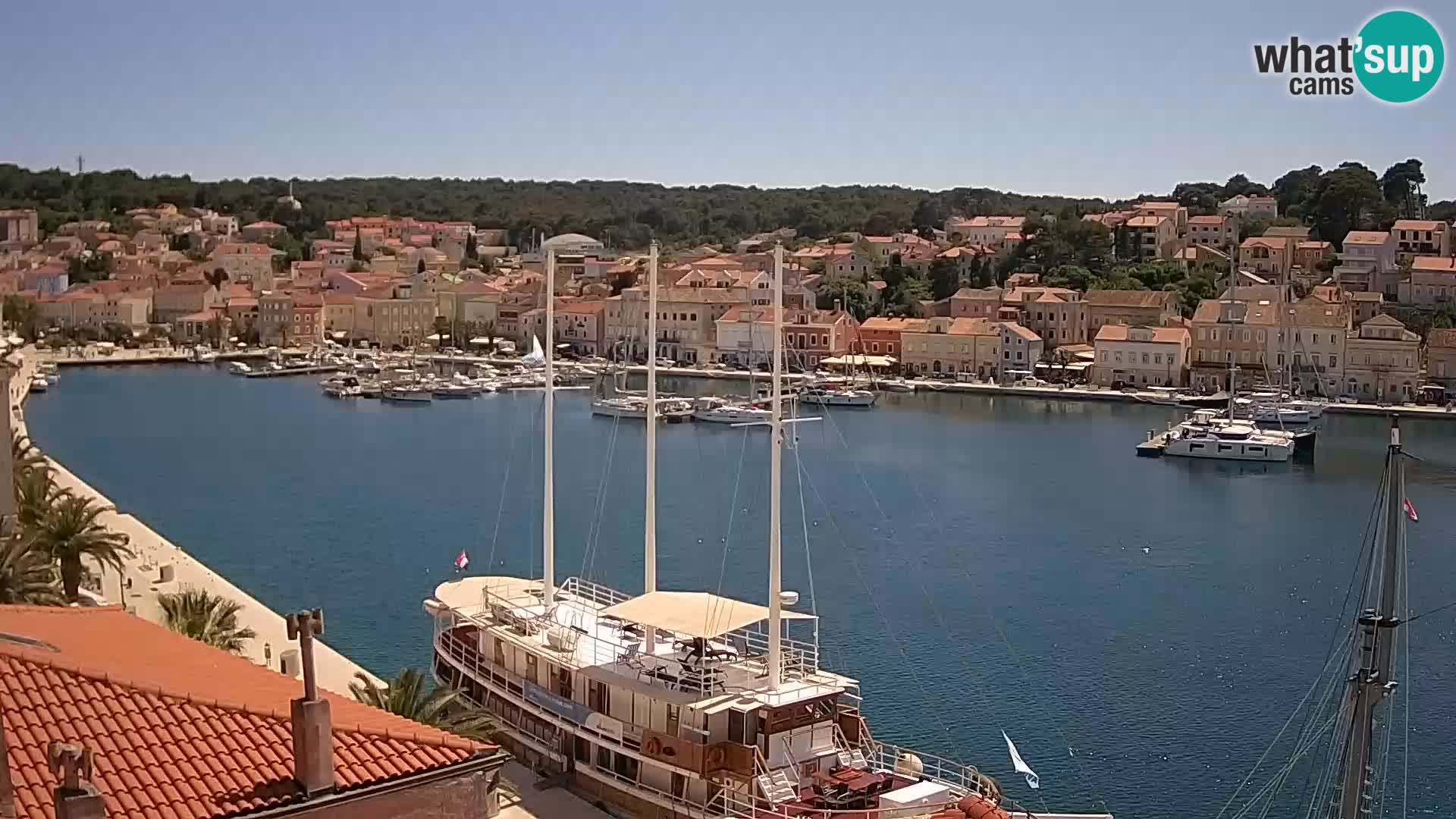 Webcam Mali Lošinj Riva Lošinjskih kapetana