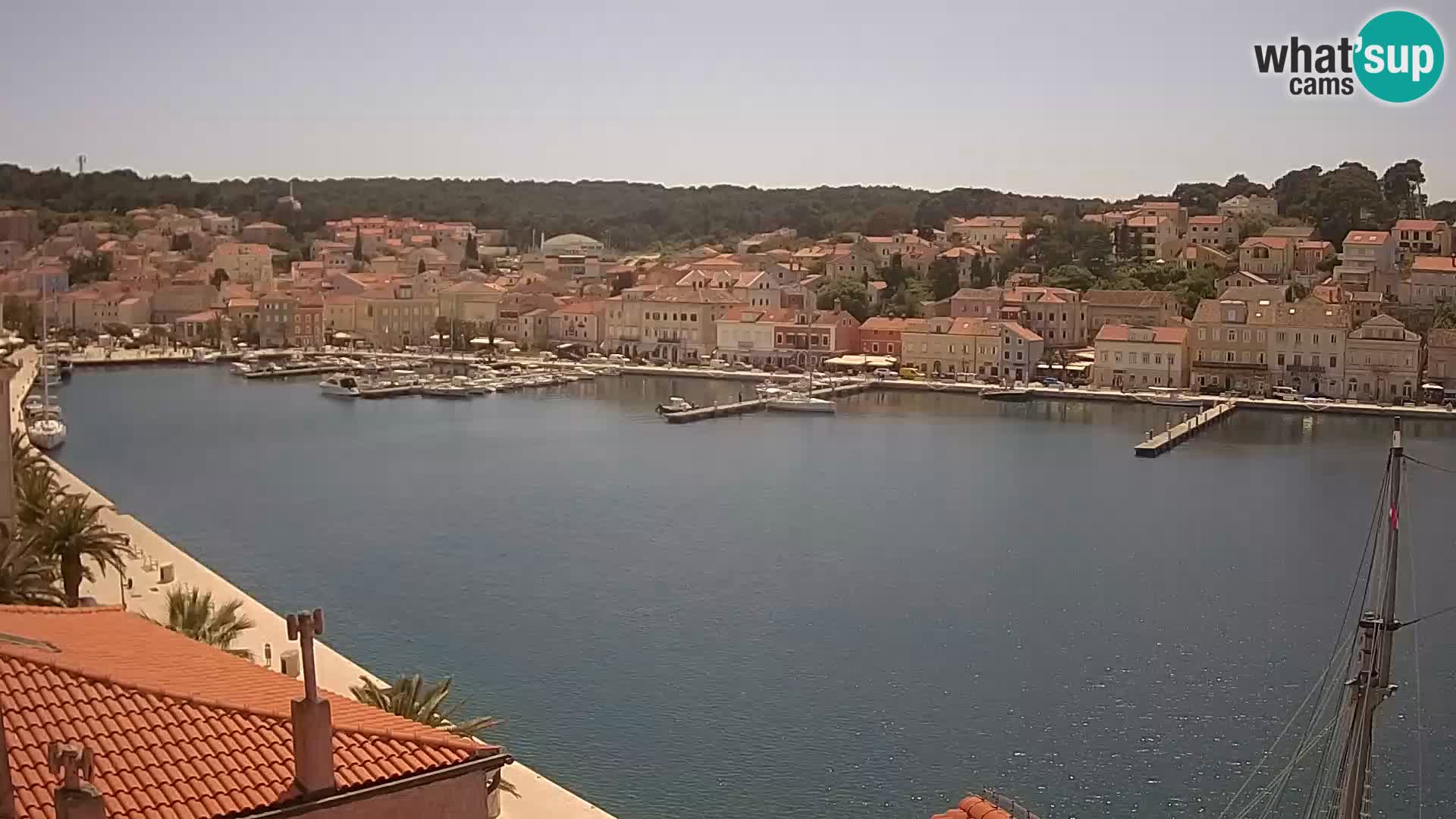 Webcam Live – Mali Lošinj – Riva Lošinjskih kapetana
