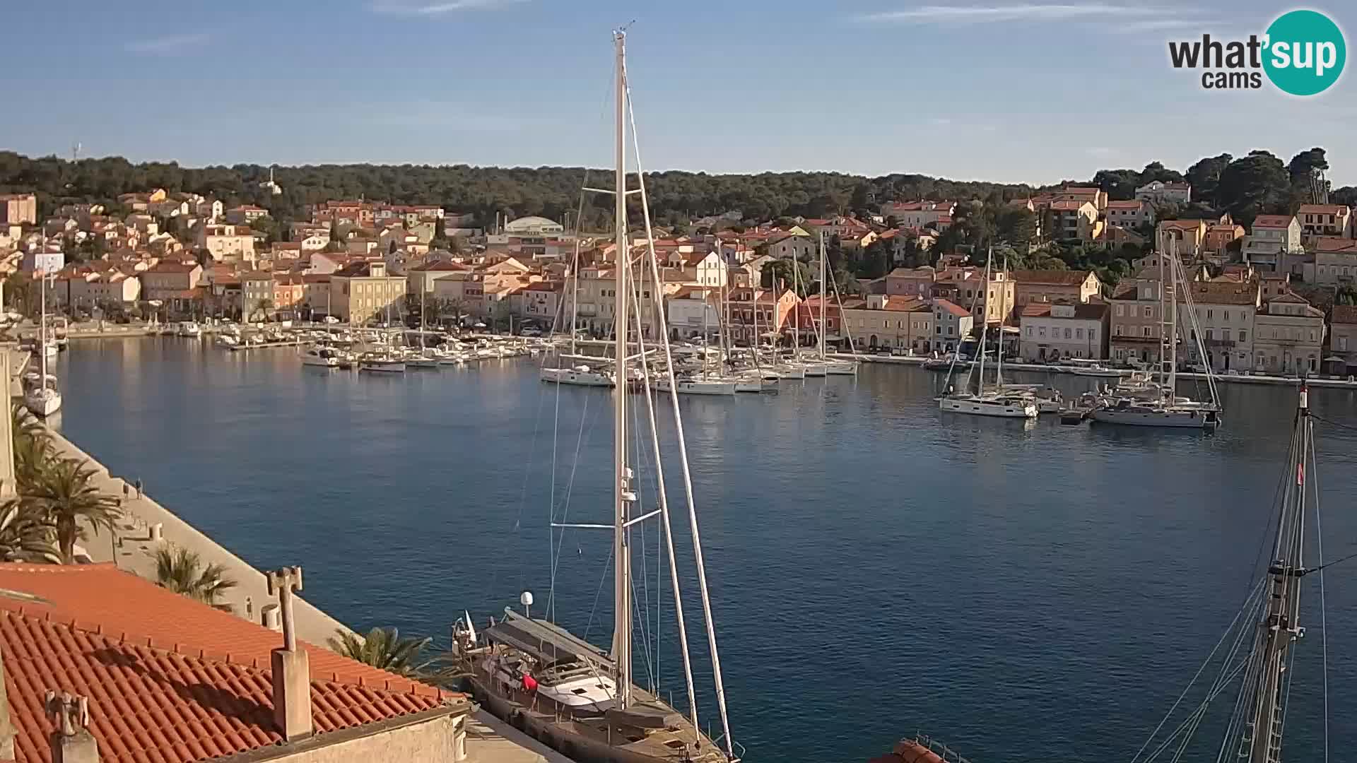 Spletna kamera – Mali Lošinj – Riva Lošinjskih kapitanov