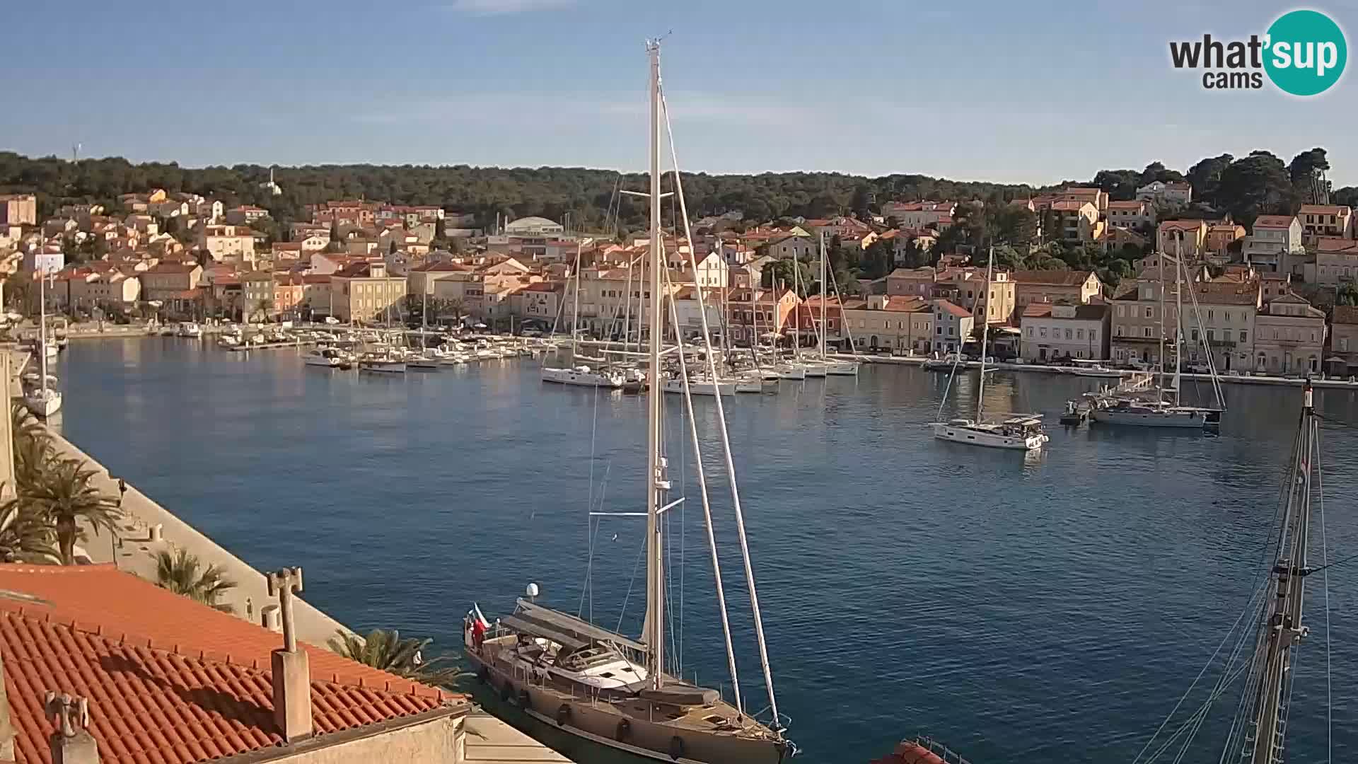 Webcam live – Lussinpiccolo – Riva dei capitani di Lussinpiccolo