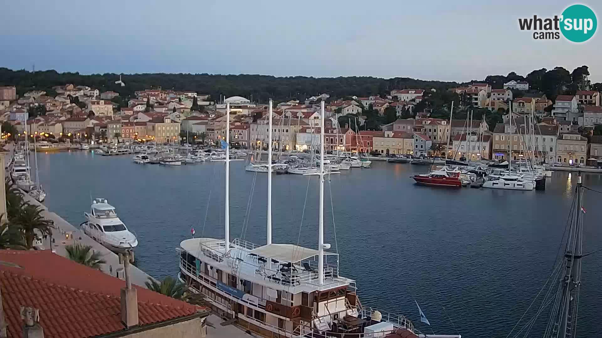 Webcam Live Mali Lošinj – Riva Lošinjskih kapetana