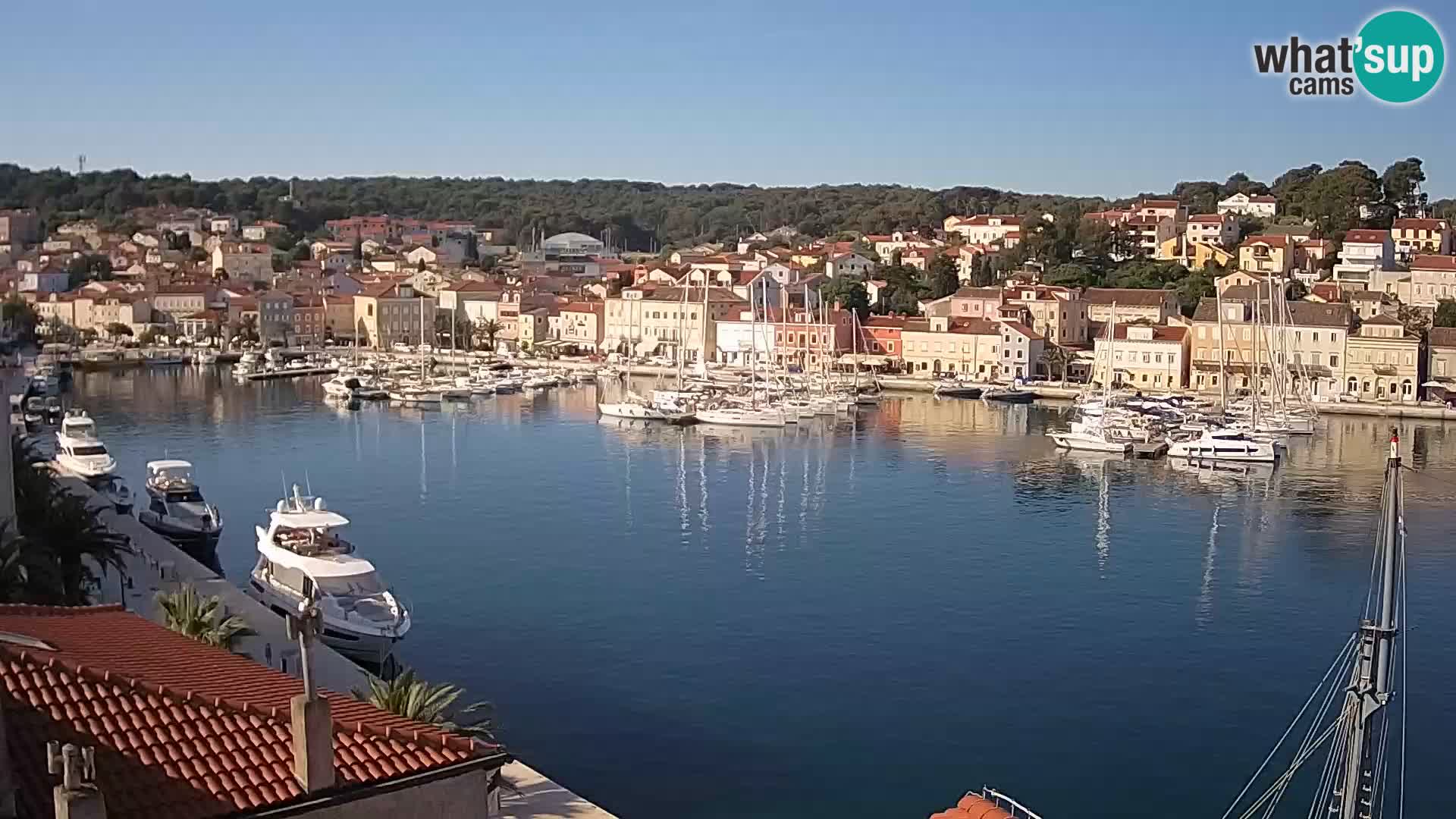 Webcam Live Mali Lošinj – Riva Lošinjskih kapetana