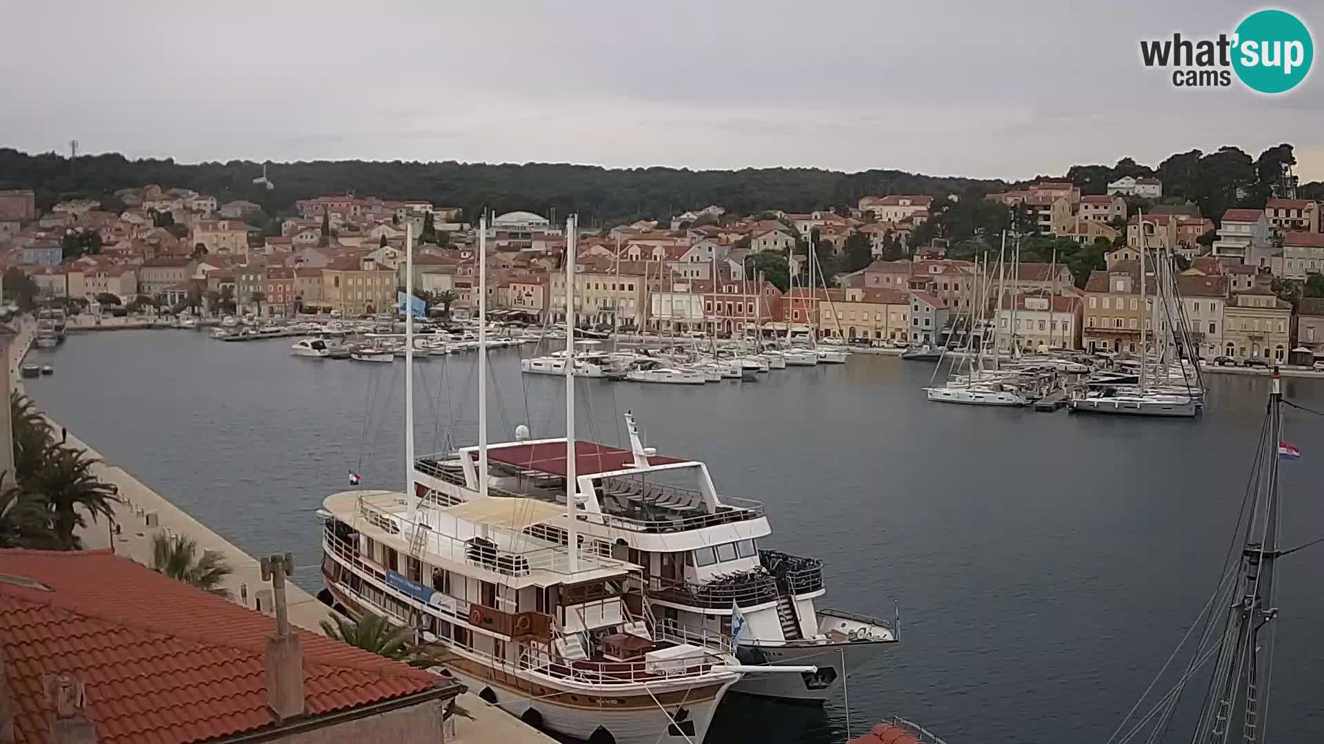 Webcam live – Lussinpiccolo – Riva dei capitani di Lussinpiccolo