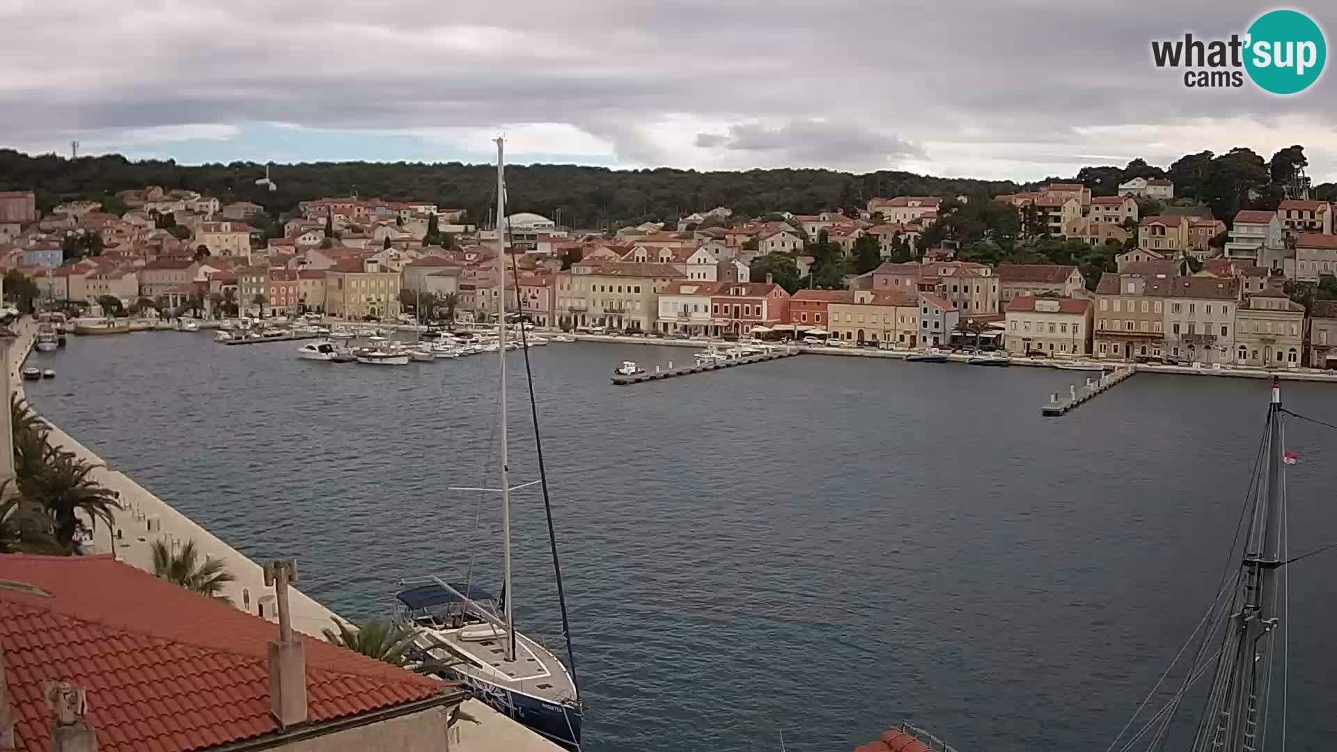 Webcam Live Mali Lošinj – Riva Lošinjskih kapetana