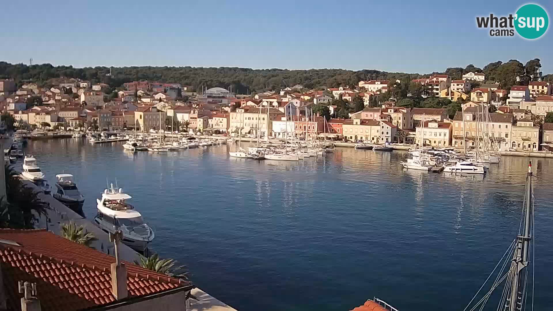 Webcam Live Mali Lošinj – Riva Lošinjskih kapetana