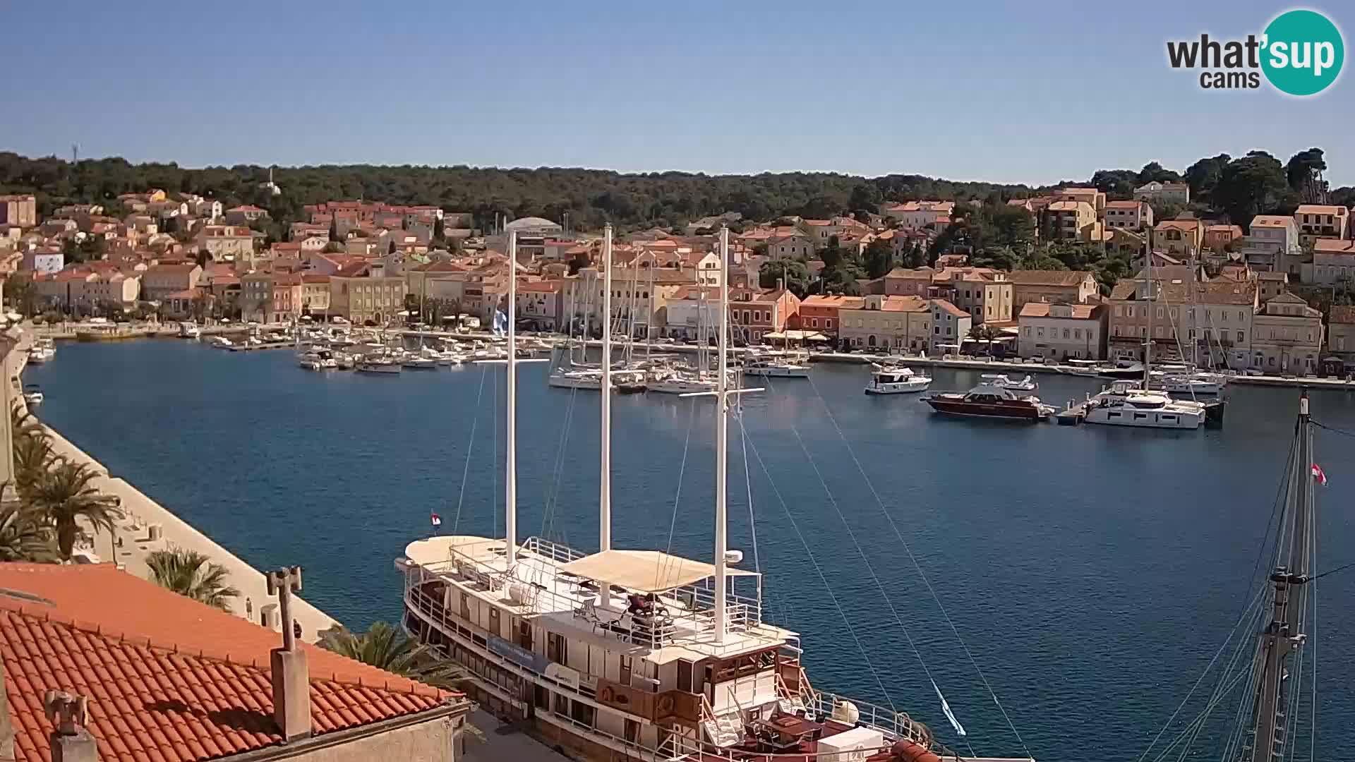 Webcam Live – Mali Lošinj – Riva Lošinjskih kapetana