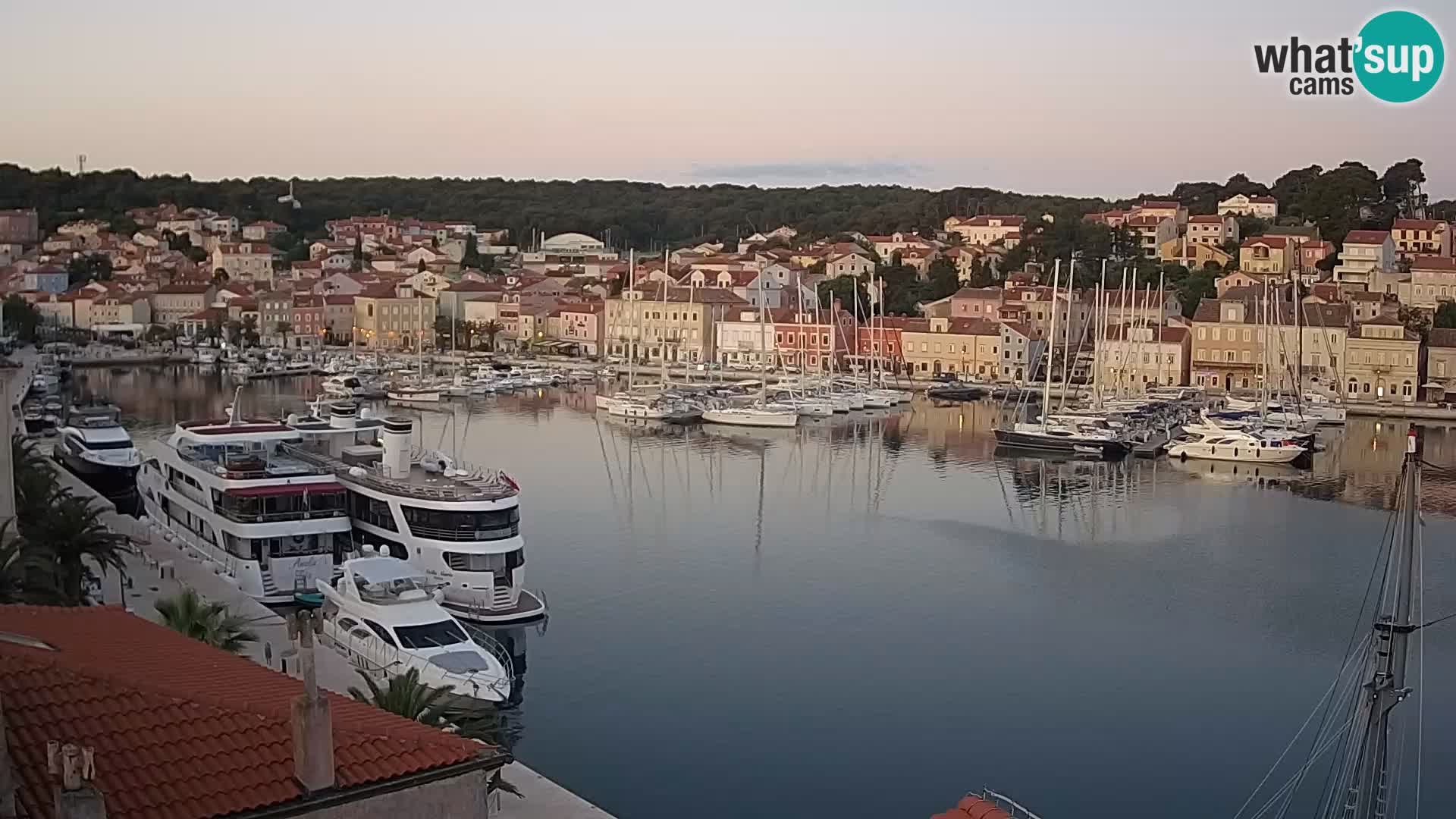 Webcam Live Mali Lošinj – Riva Lošinjskih kapetana