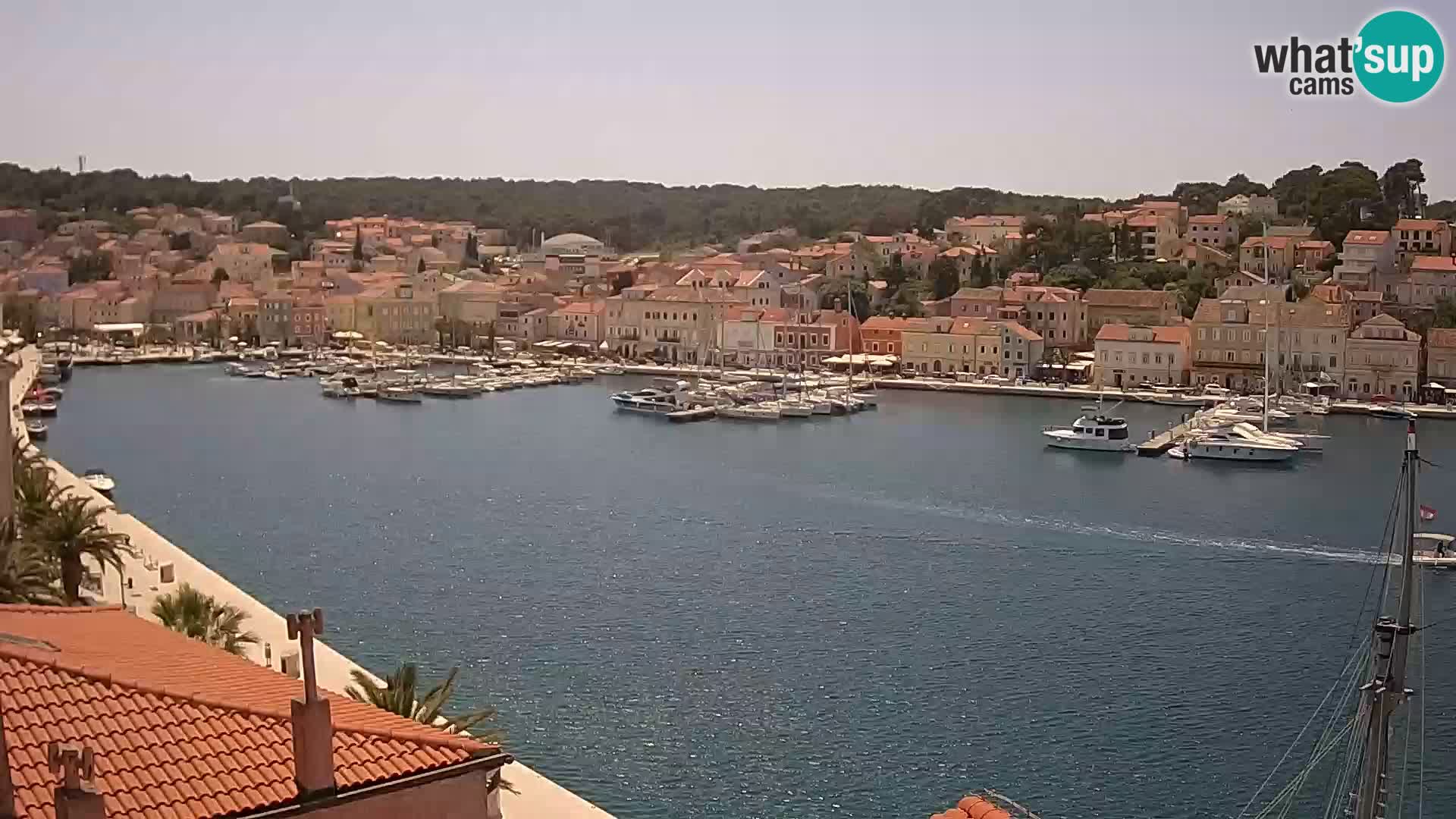 Webcam Mali Lošinj Riva Lošinjskih kapetana