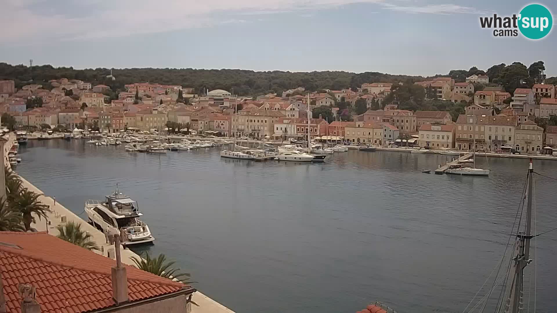 Webcam Live – Mali Lošinj – Riva Lošinjskih kapetana