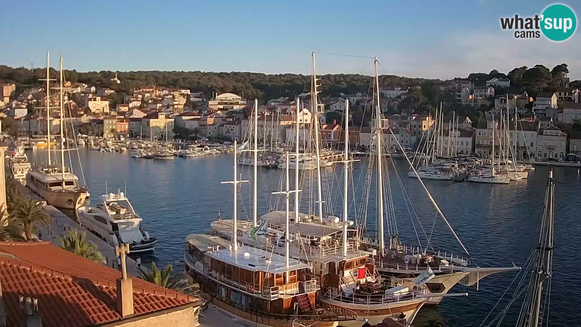 Webkamera Mali Lošinj Riva Lošinjskih kapetana
