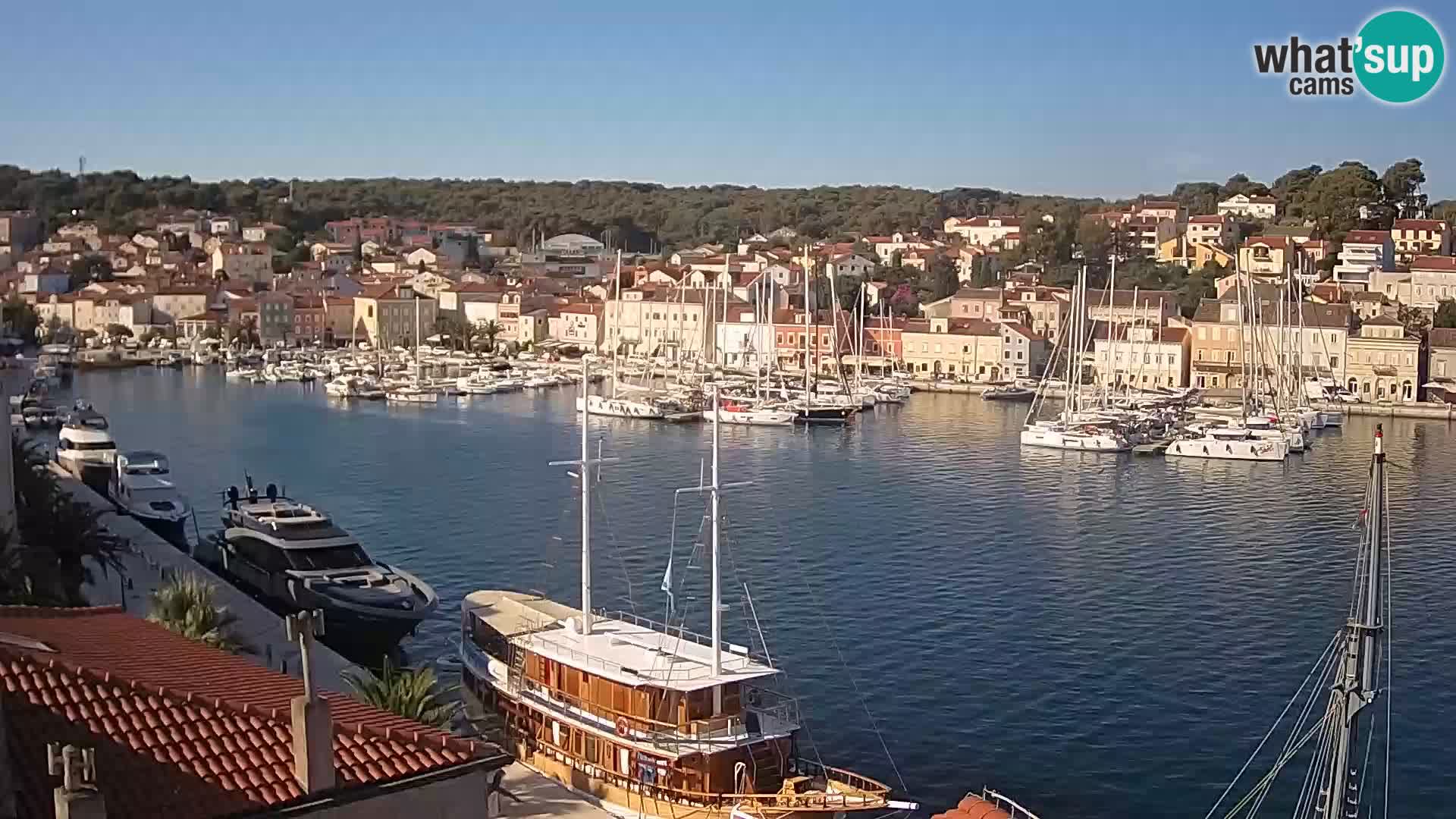 Webcam Live Mali Lošinj – Riva Lošinjskih kapetana
